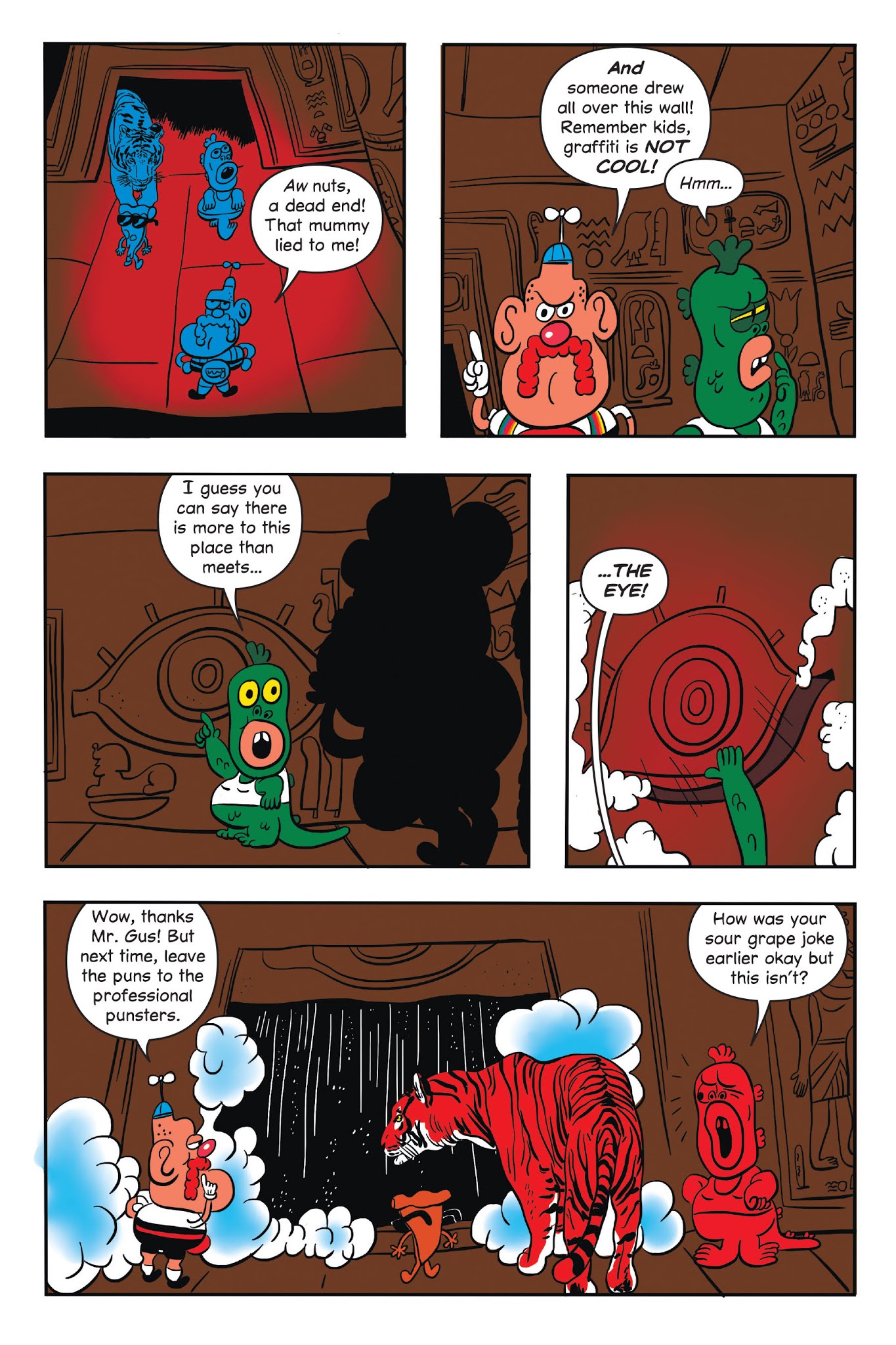 Read online Uncle Grandpa and the Time Casserole comic -  Issue # TPB - 85