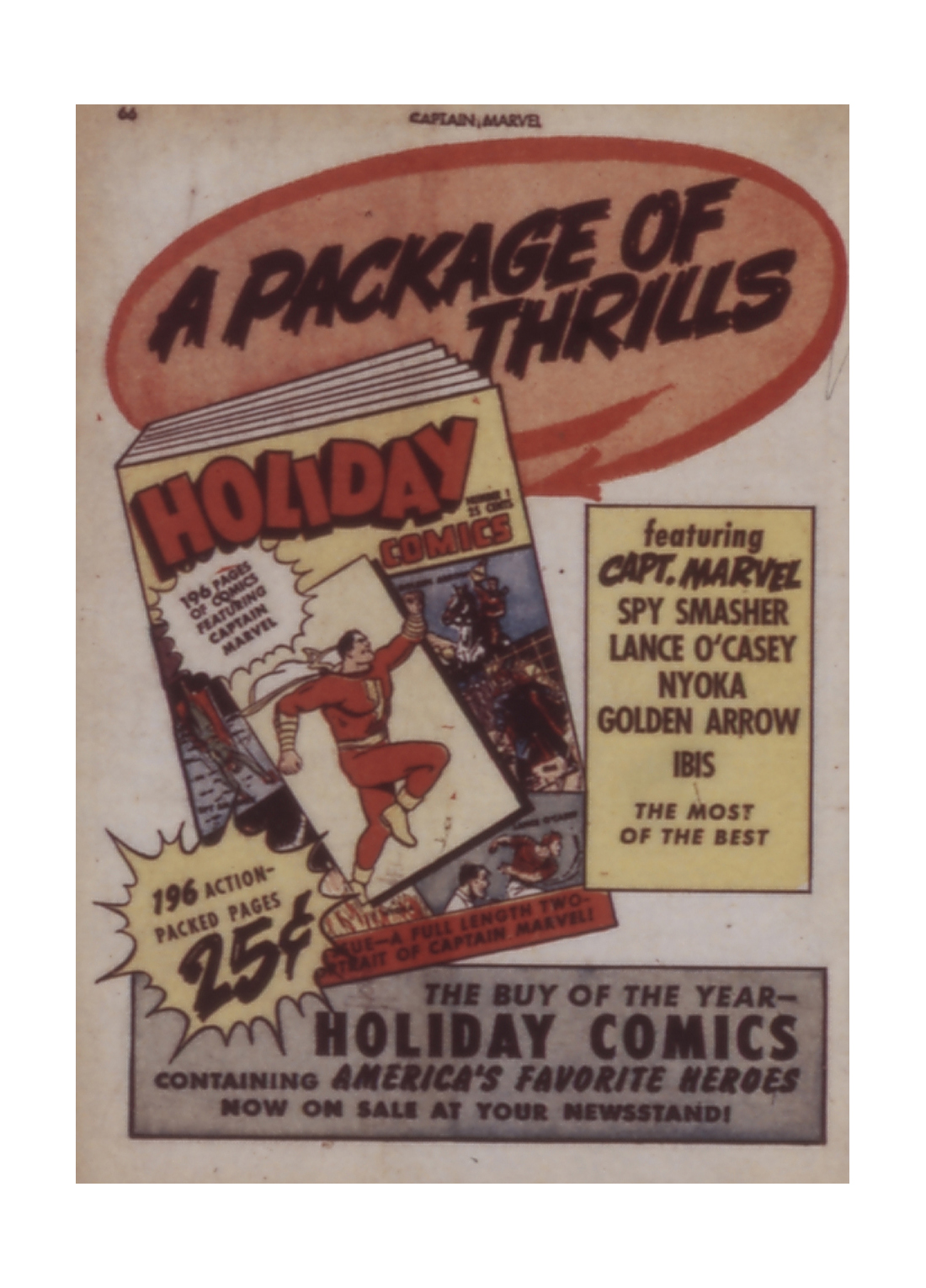 Read online Captain Marvel Adventures comic -  Issue #18 - 67