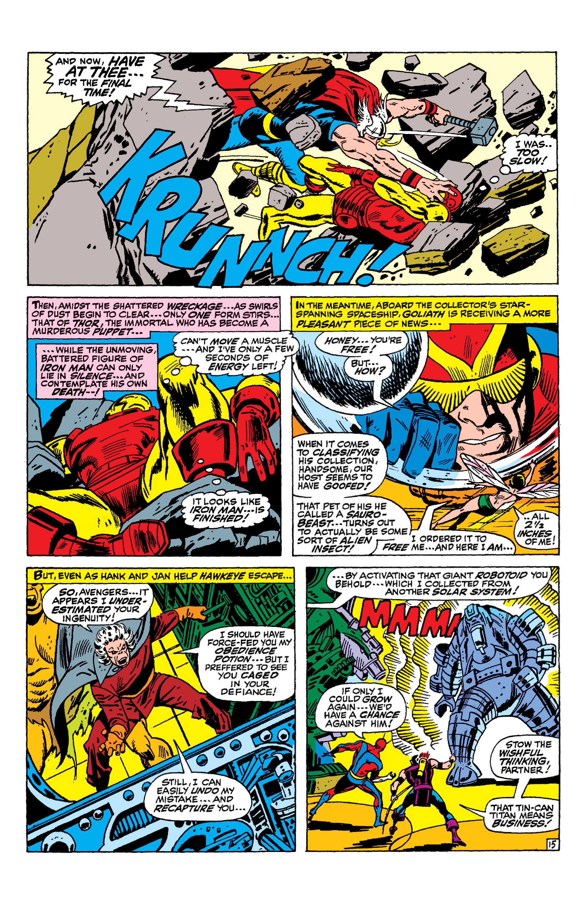 Read online Marvel Masterworks: The Avengers comic -  Issue # TPB 6 (Part 1) - 18