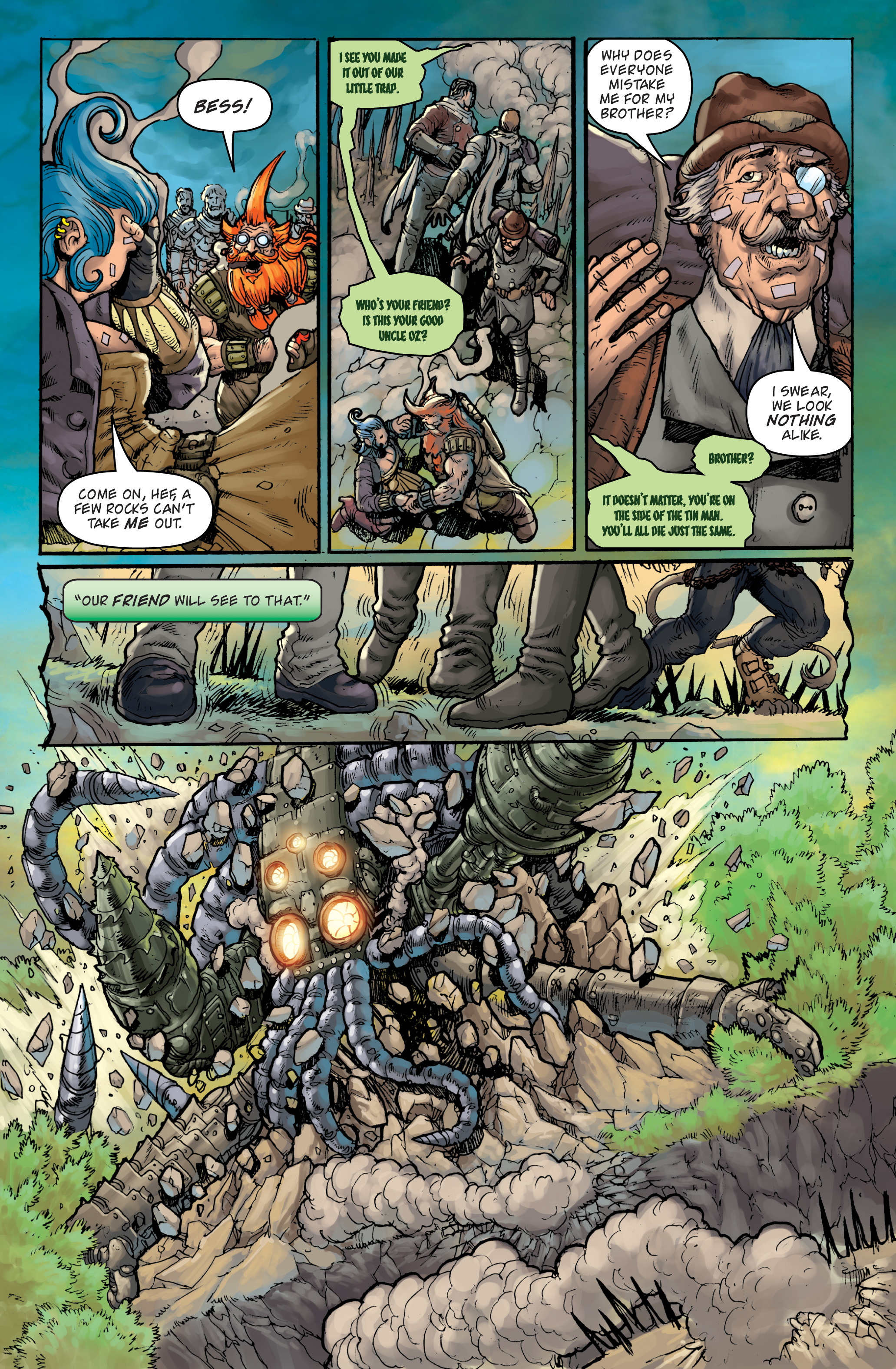 Read online The Steam Engines of Oz: The Geared Leviathan comic -  Issue #3 - 10