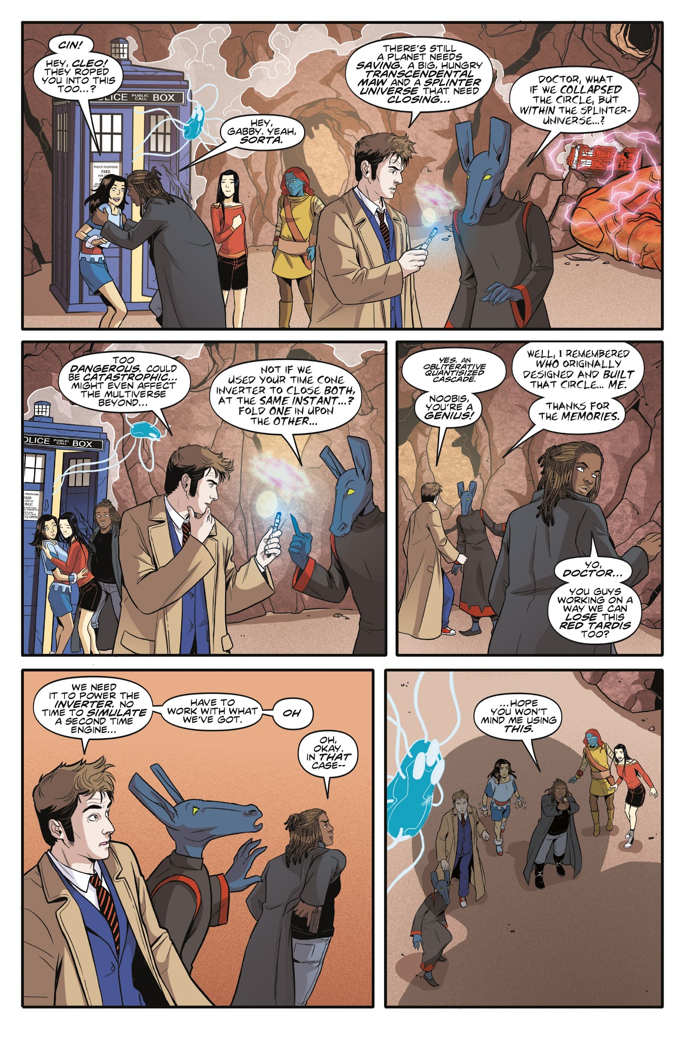 Read online Doctor Who: The Tenth Doctor Year Three comic -  Issue #14 - 13