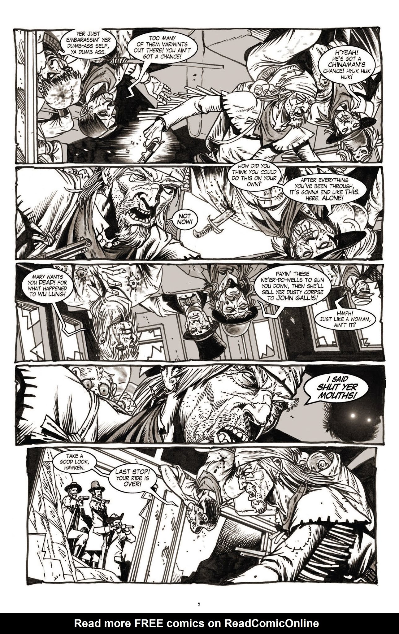 Read online Hawken comic -  Issue #4 - 9