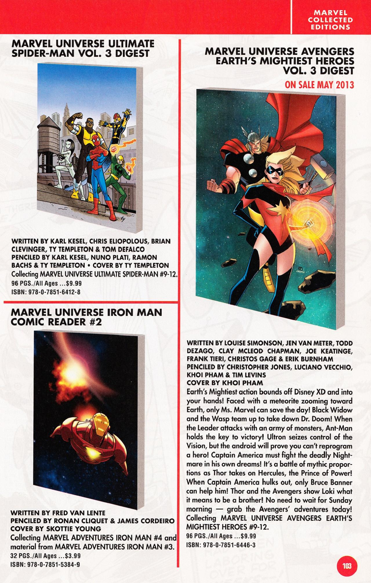 Read online Marvel Previews comic -  Issue #7 - 106