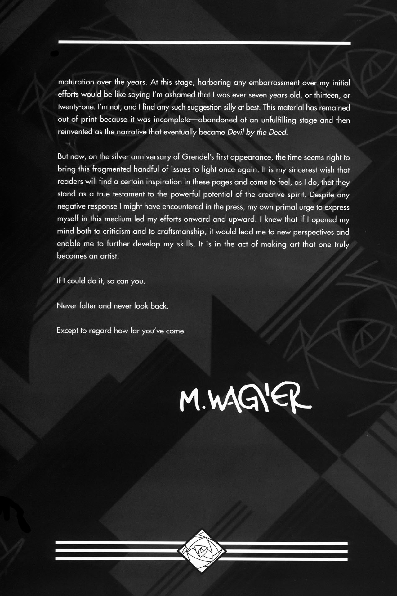 Read online Grendel Archives comic -  Issue # TPB - 5