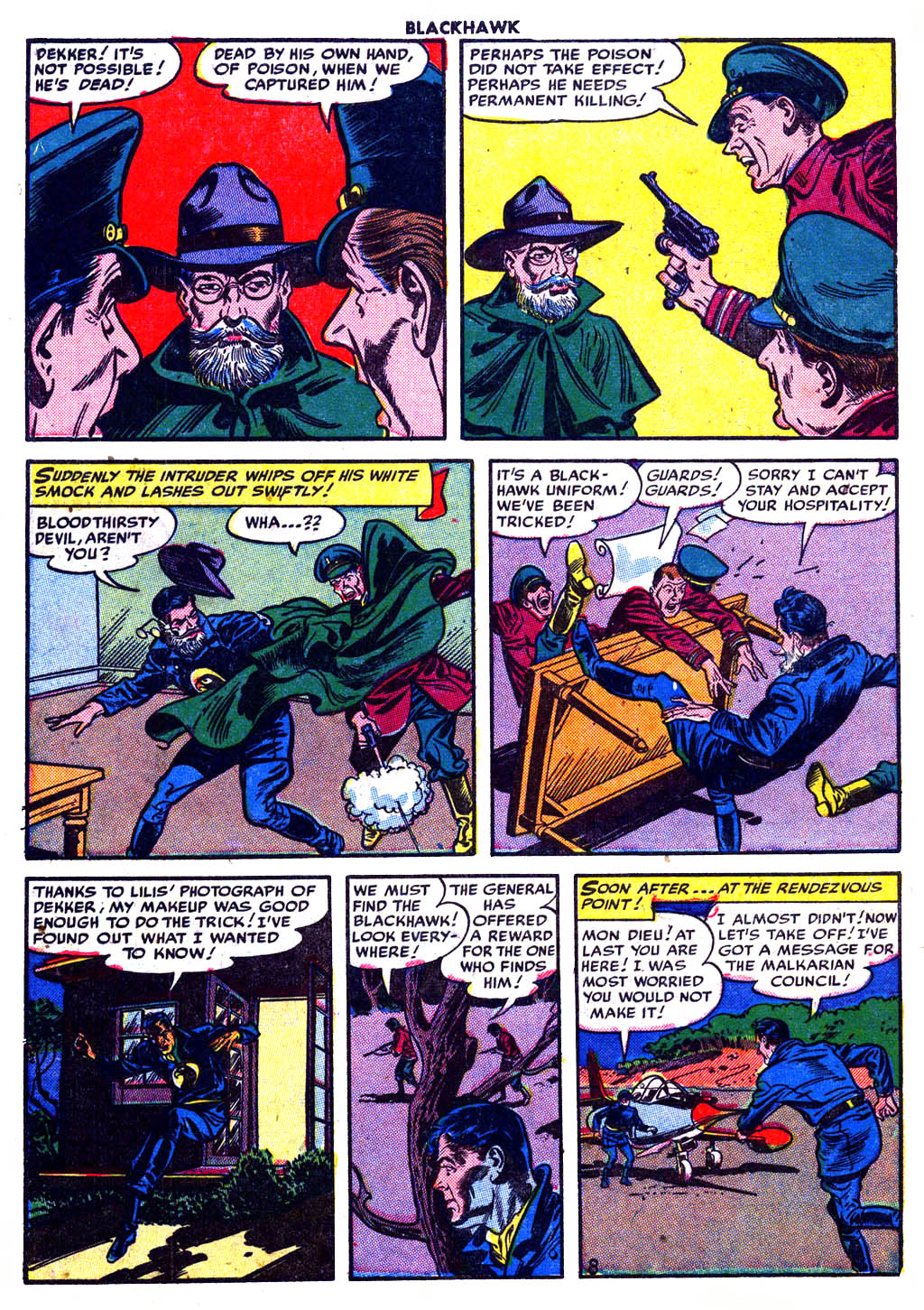 Read online Blackhawk (1957) comic -  Issue #56 - 10