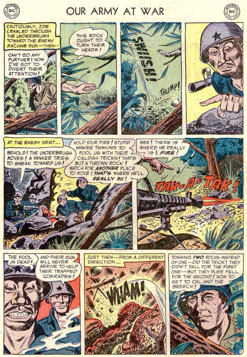 Read online Our Army at War (1952) comic -  Issue #12 - 15