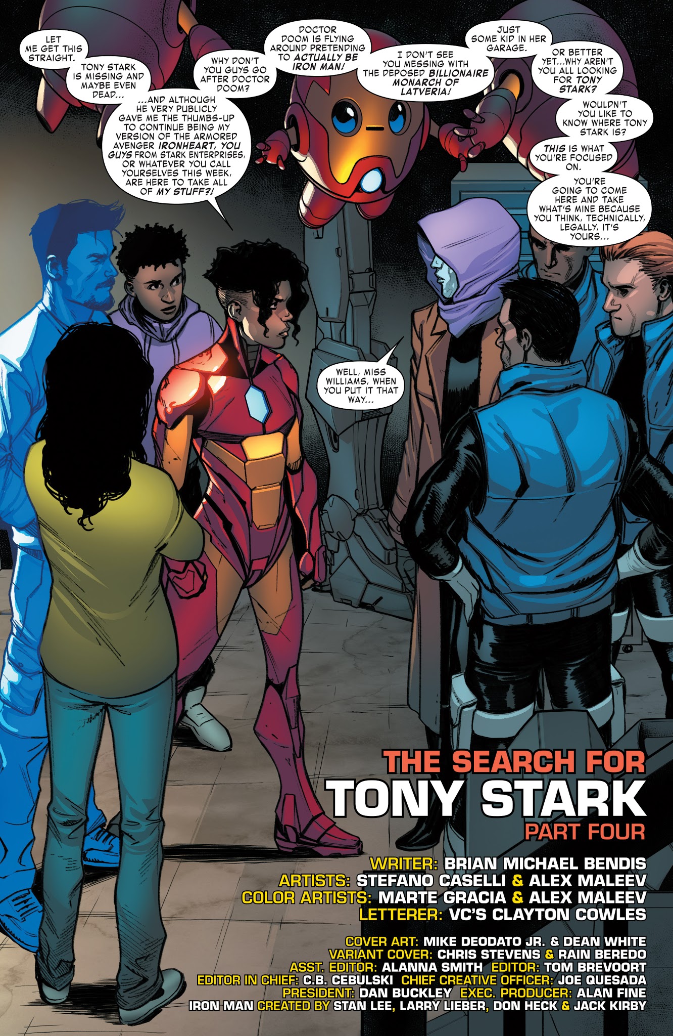 Read online Invincible Iron Man (2016) comic -  Issue #596 - 2