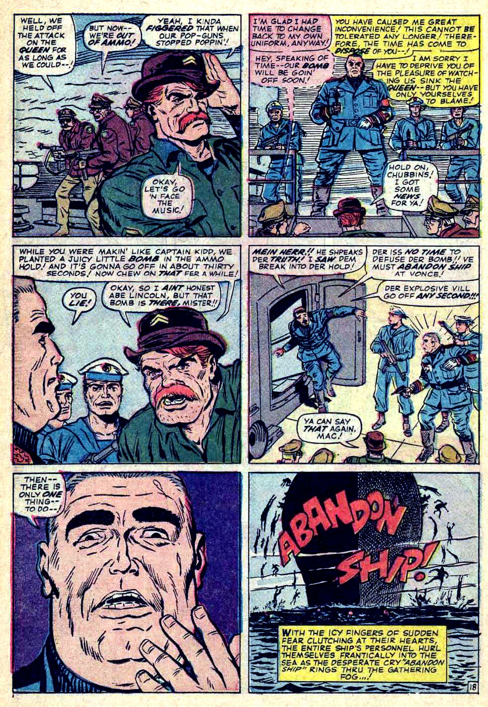 Read online Sgt. Fury comic -  Issue #26 - 26