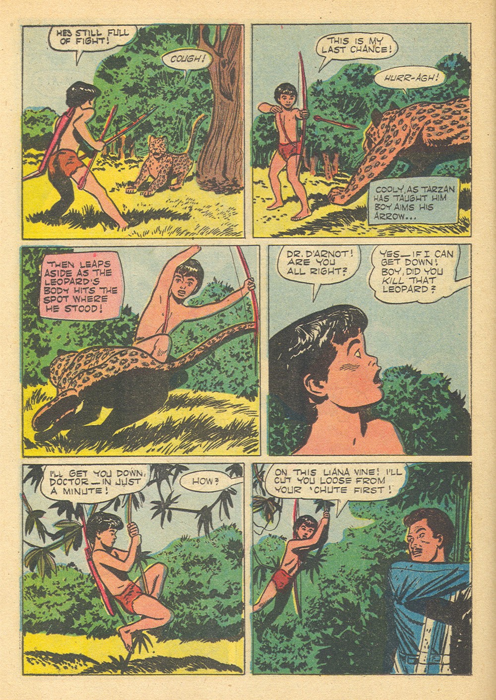 Read online Tarzan (1948) comic -  Issue #61 - 24