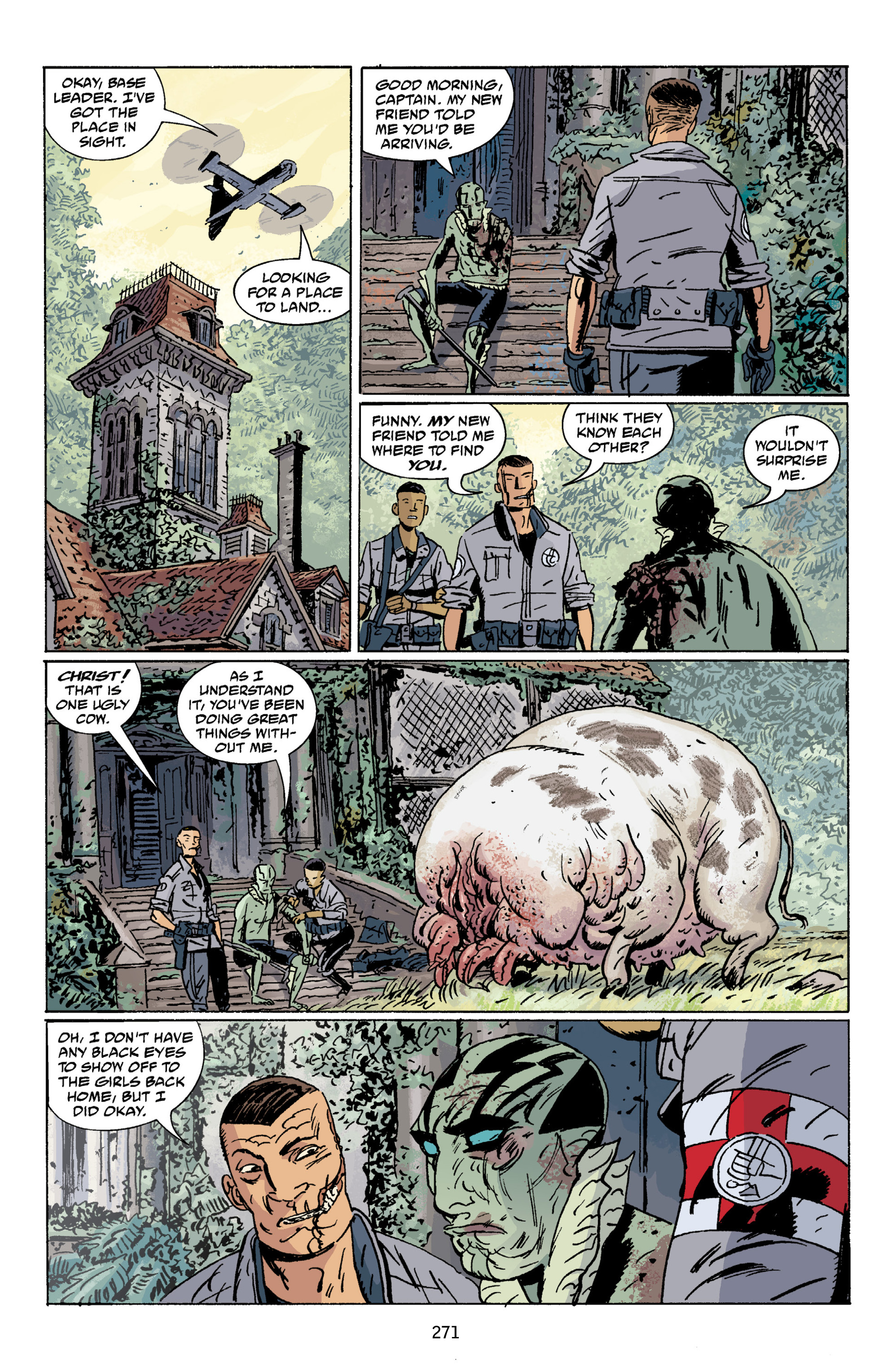 Read online B.P.R.D.: Plague of Frogs (2011) comic -  Issue # TPB 3 (Part 3) - 72