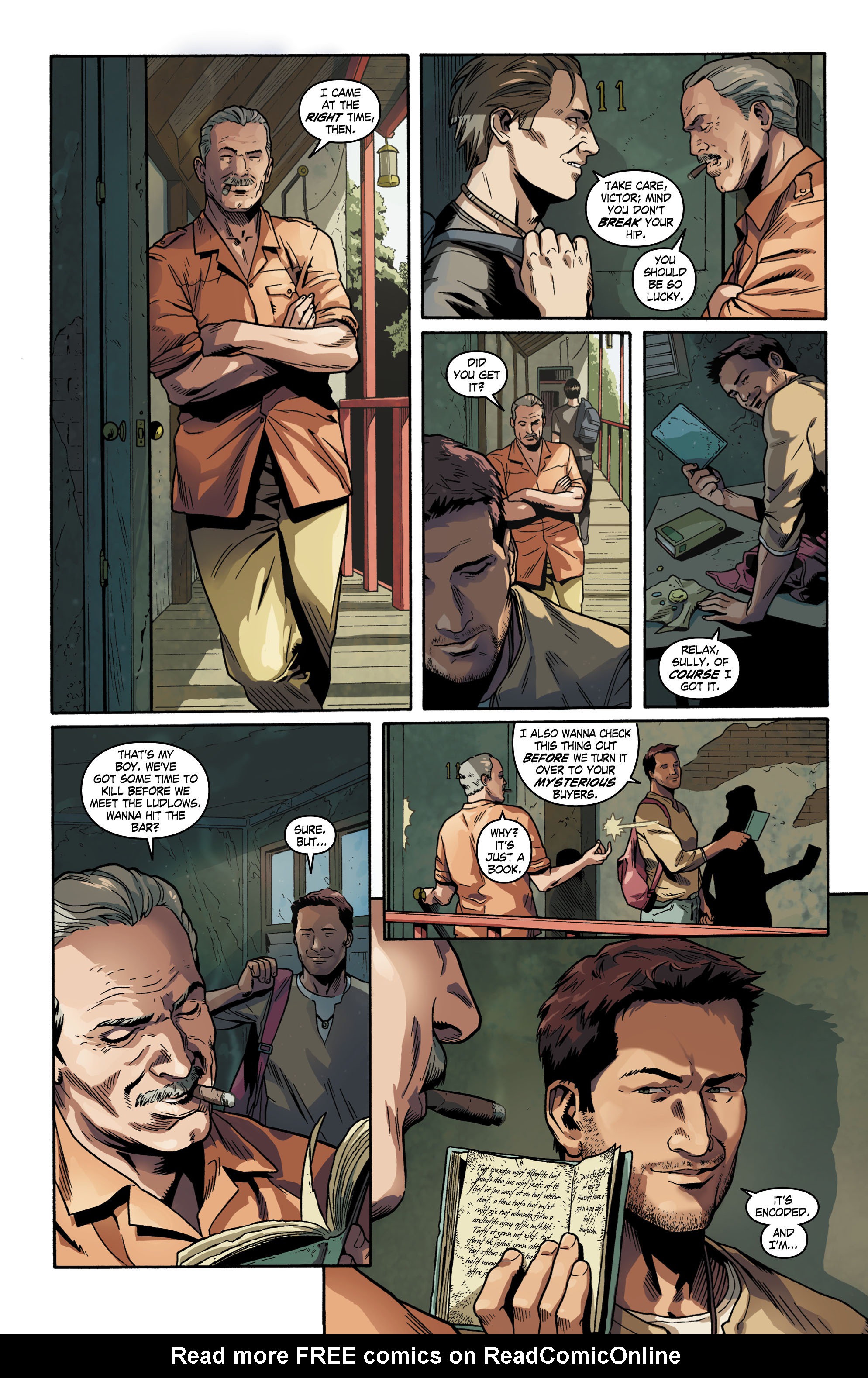 Read online Uncharted comic -  Issue #1 - 9