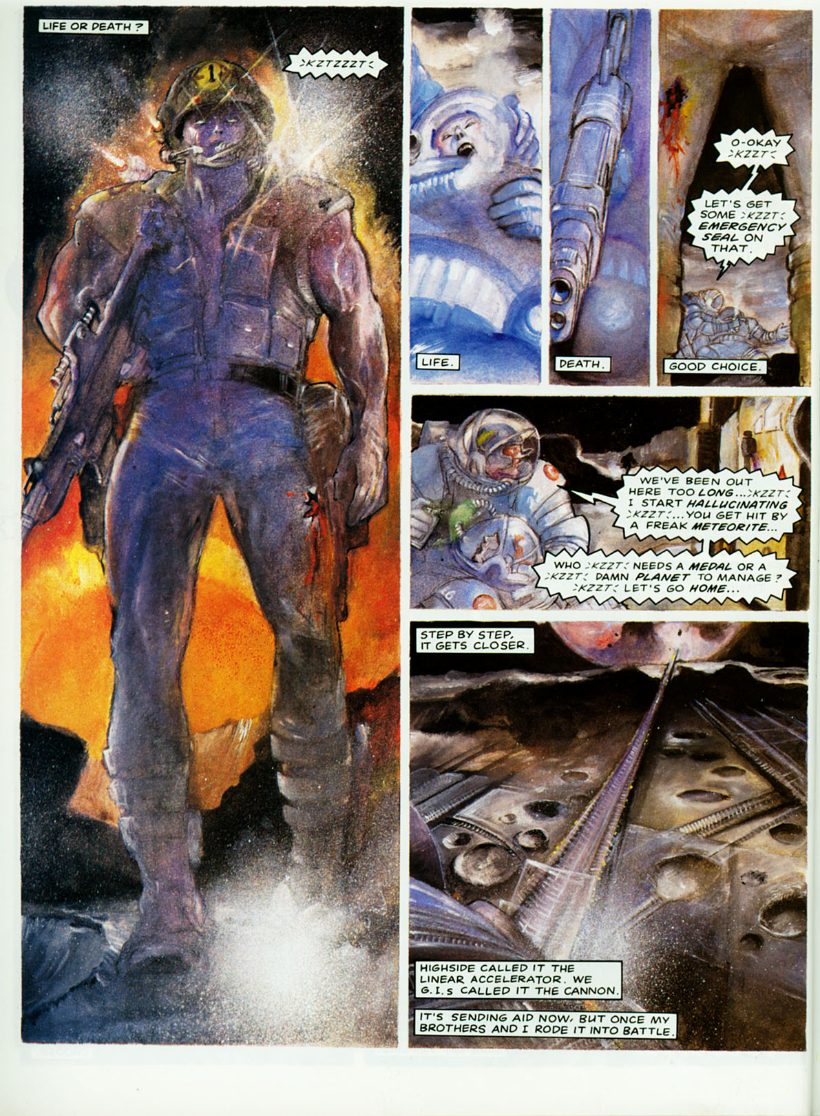 Read online Rogue Trooper: The War Machine comic -  Issue # TPB - 73