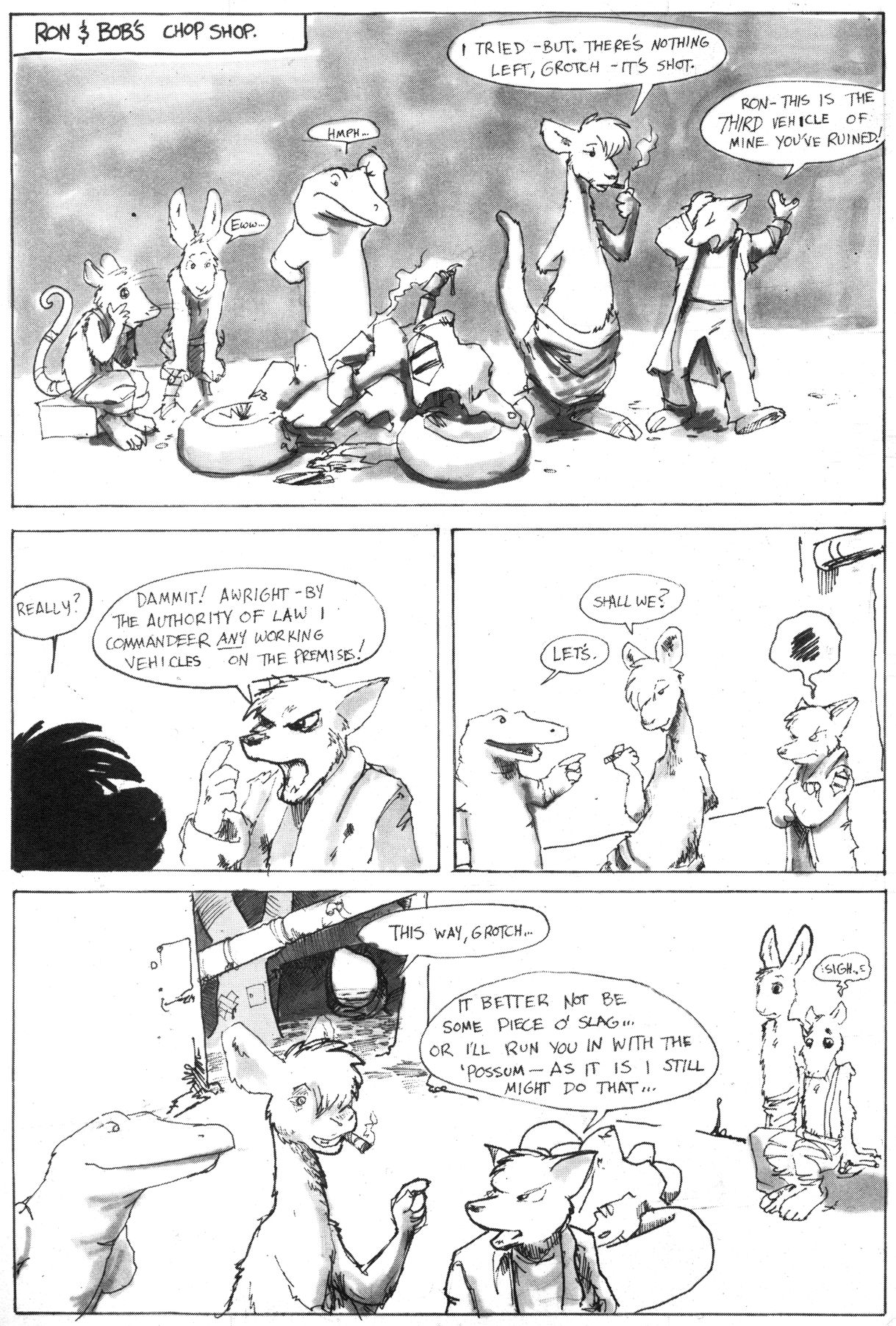 Read online Furrlough comic -  Issue #26 - 8
