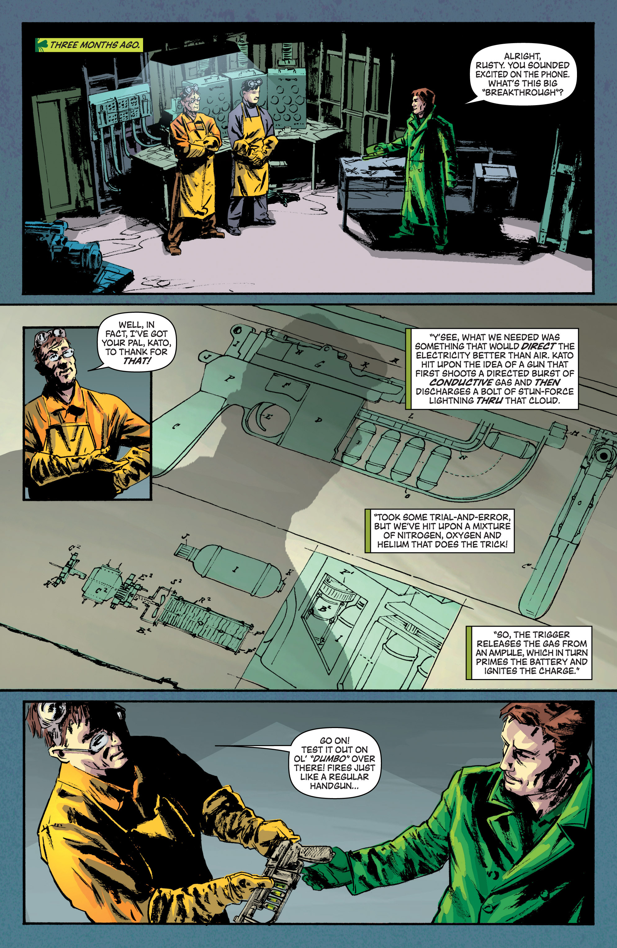 Green Hornet: Year One Issue #9 #10 - English 18