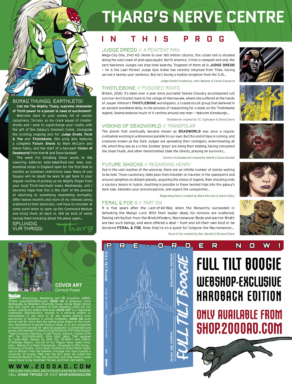 2000 AD issue 2229 - Page 2