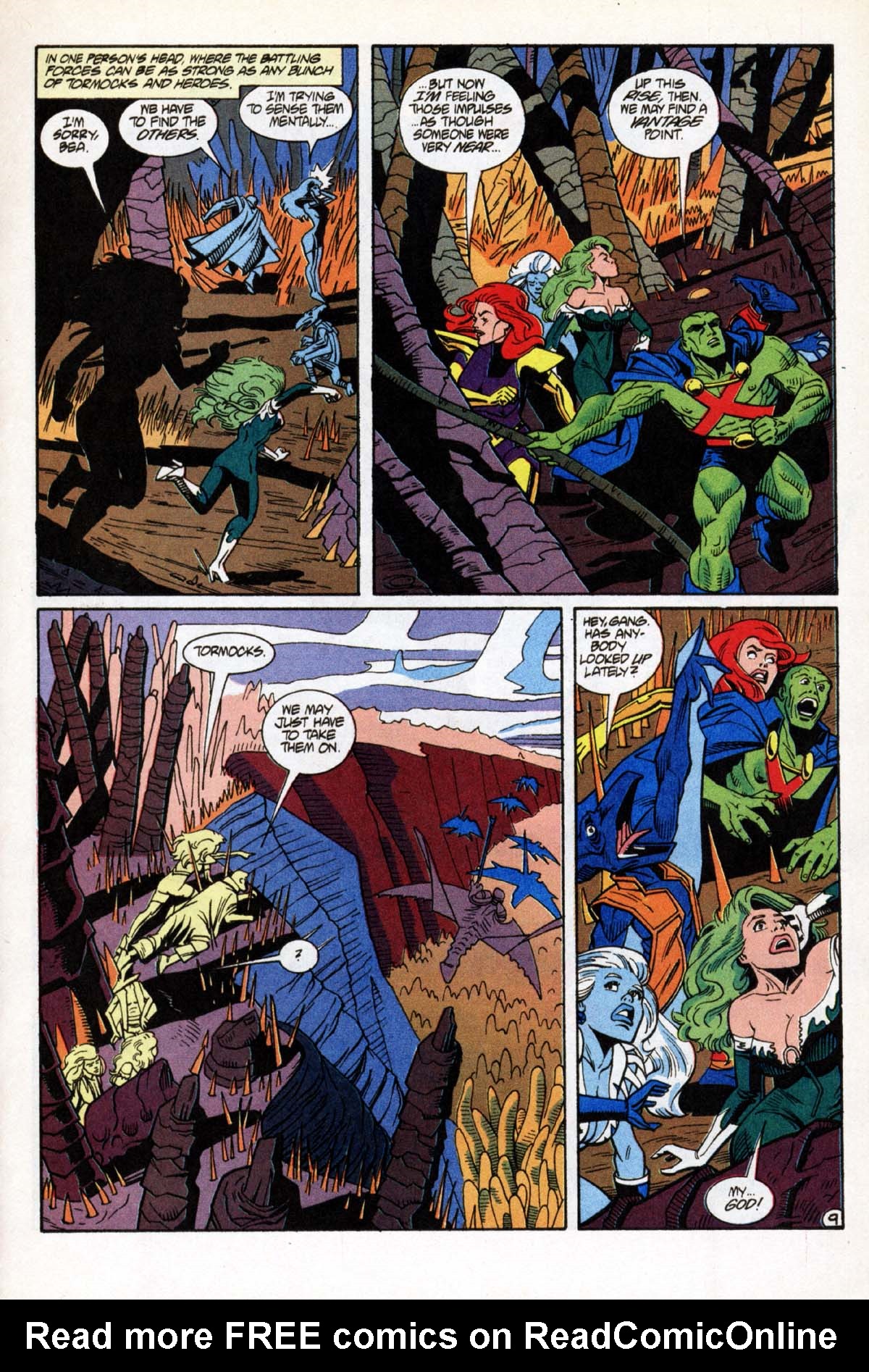 Read online Justice League America comic -  Issue #102 - 10