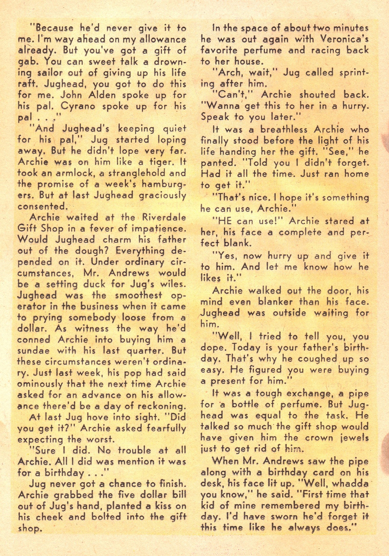 Read online Archie's Pal Jughead comic -  Issue #28 - 12