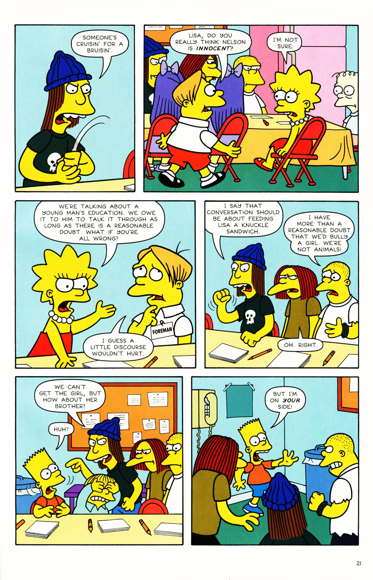 Read online Simpsons Comics Presents Bart Simpson comic -  Issue #49 - 19
