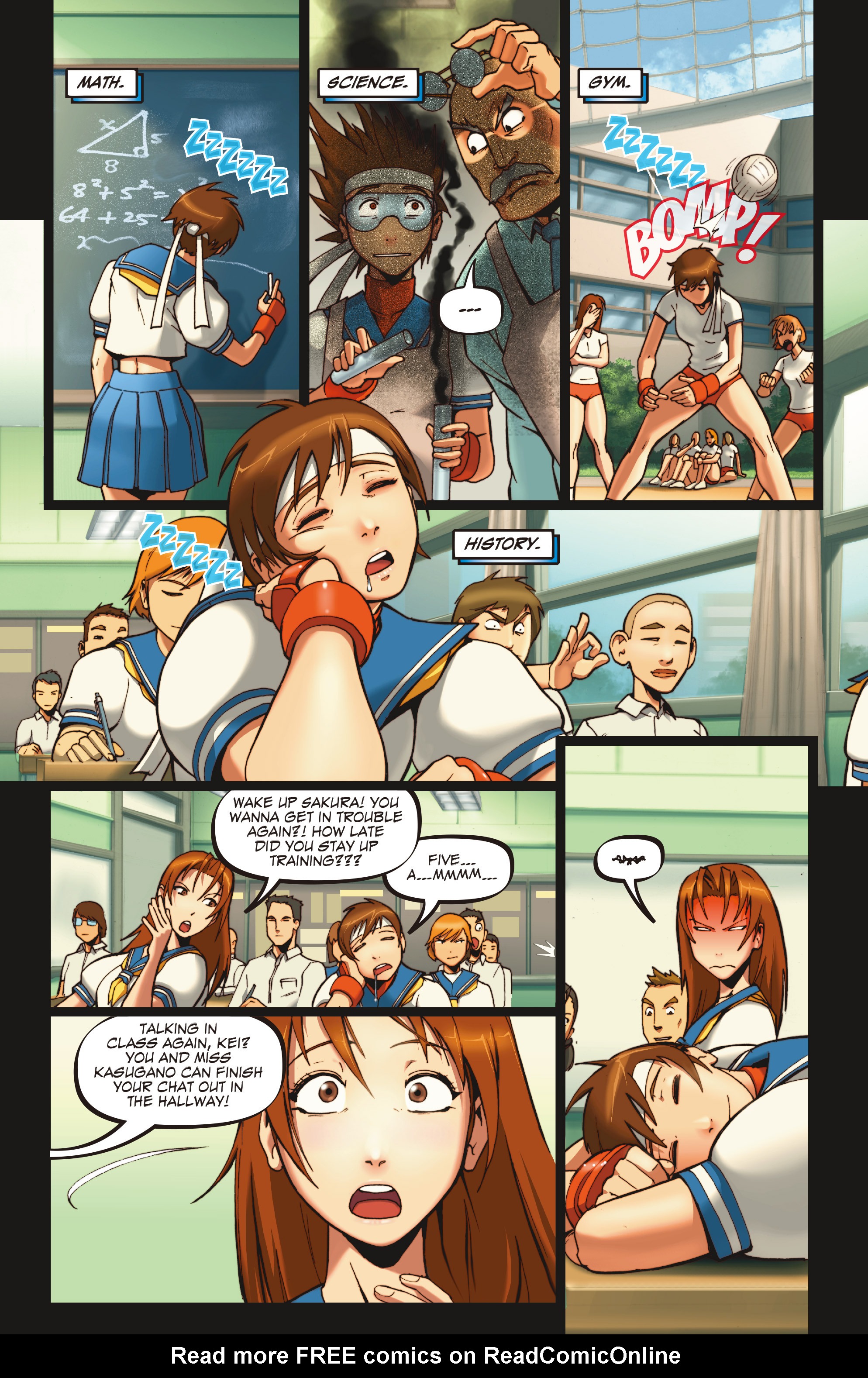 Read online Street Fighter Legends: Sakura comic -  Issue #1 - 10
