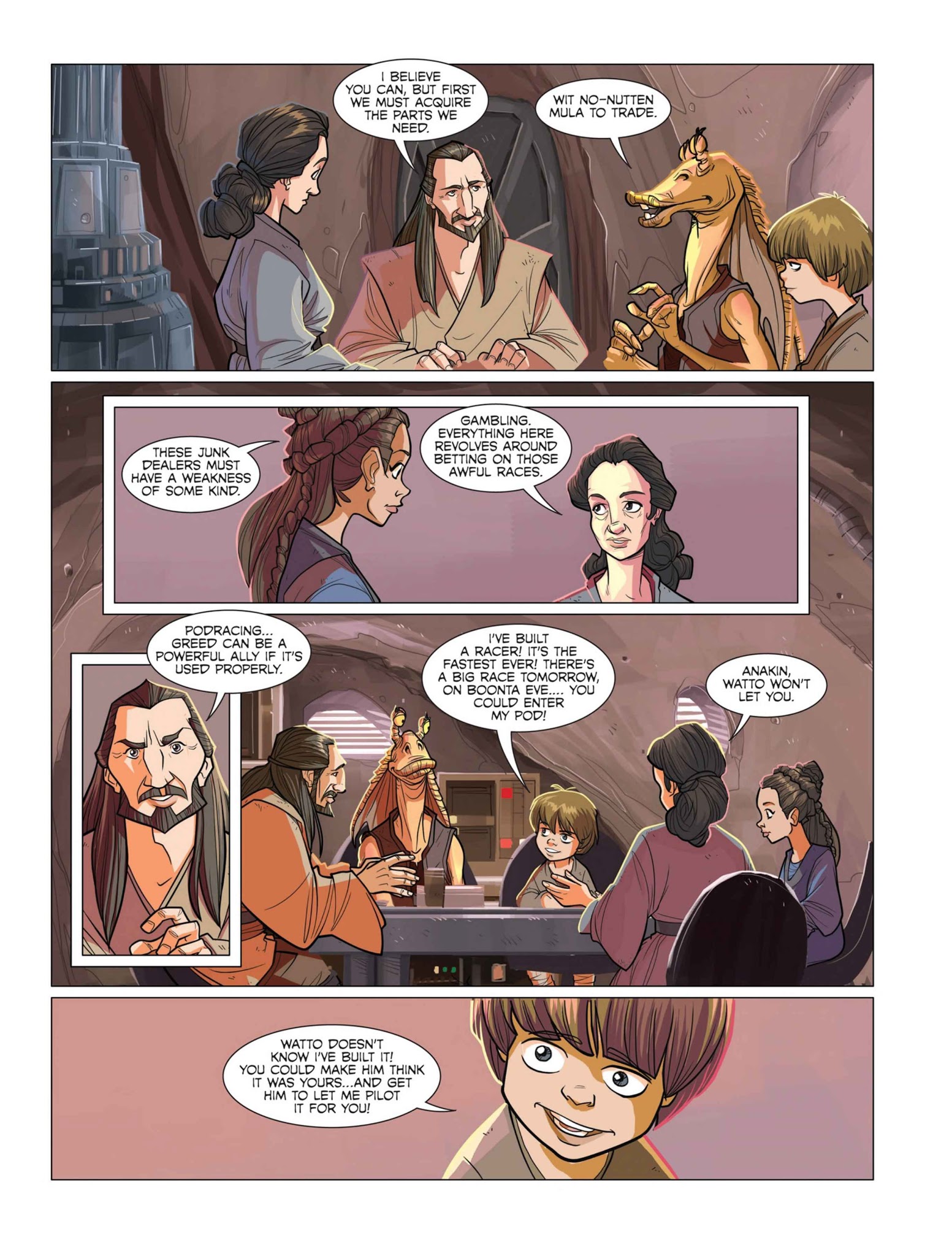 Read online Star Wars: The Prequel Trilogy: A Graphic Novel comic -  Issue # Full - 34