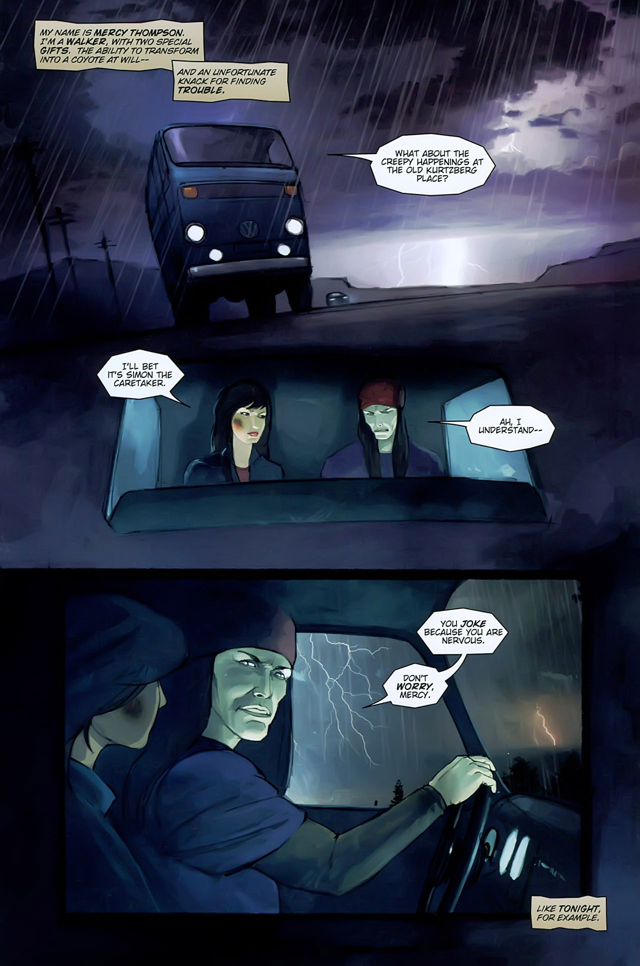 Read online Patricia Briggs' Mercy Thompson:  Homecoming comic -  Issue #2 - 4
