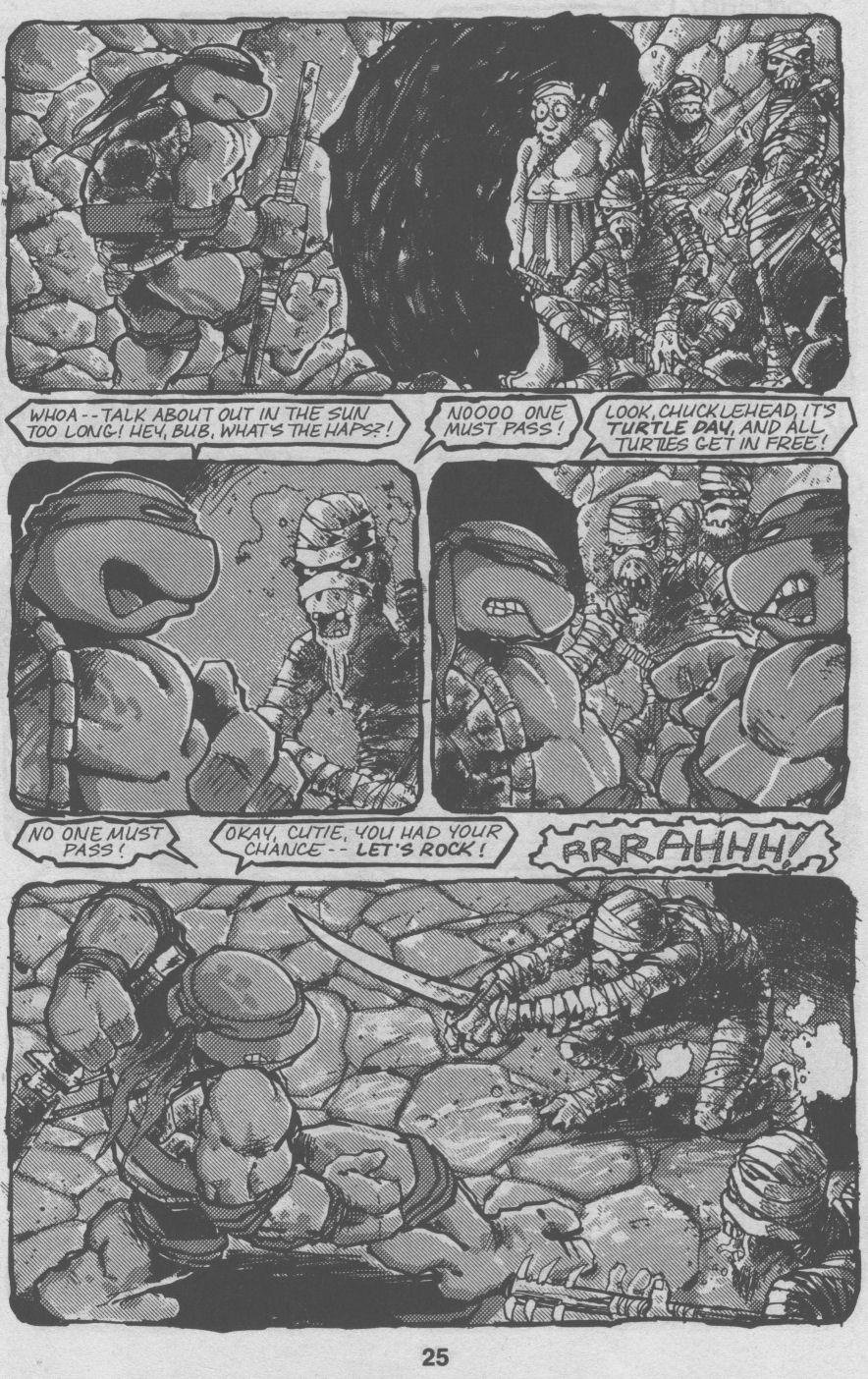 Read online Teenage Mutant Ninja Turtles (1984) comic -  Issue #32 - 25