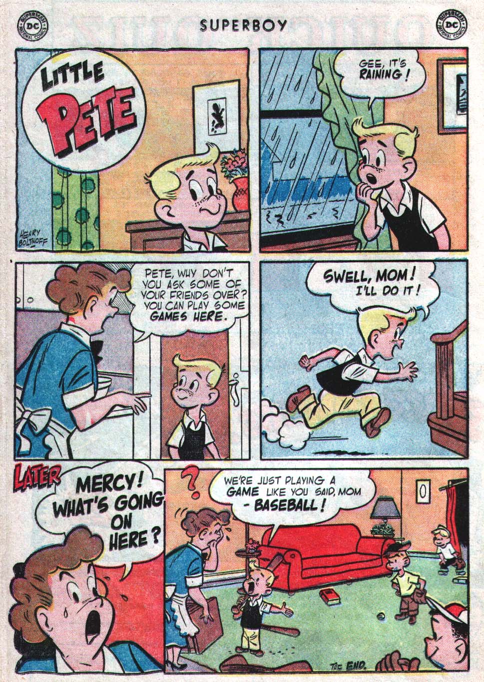 Read online Superboy (1949) comic -  Issue #28 - 28
