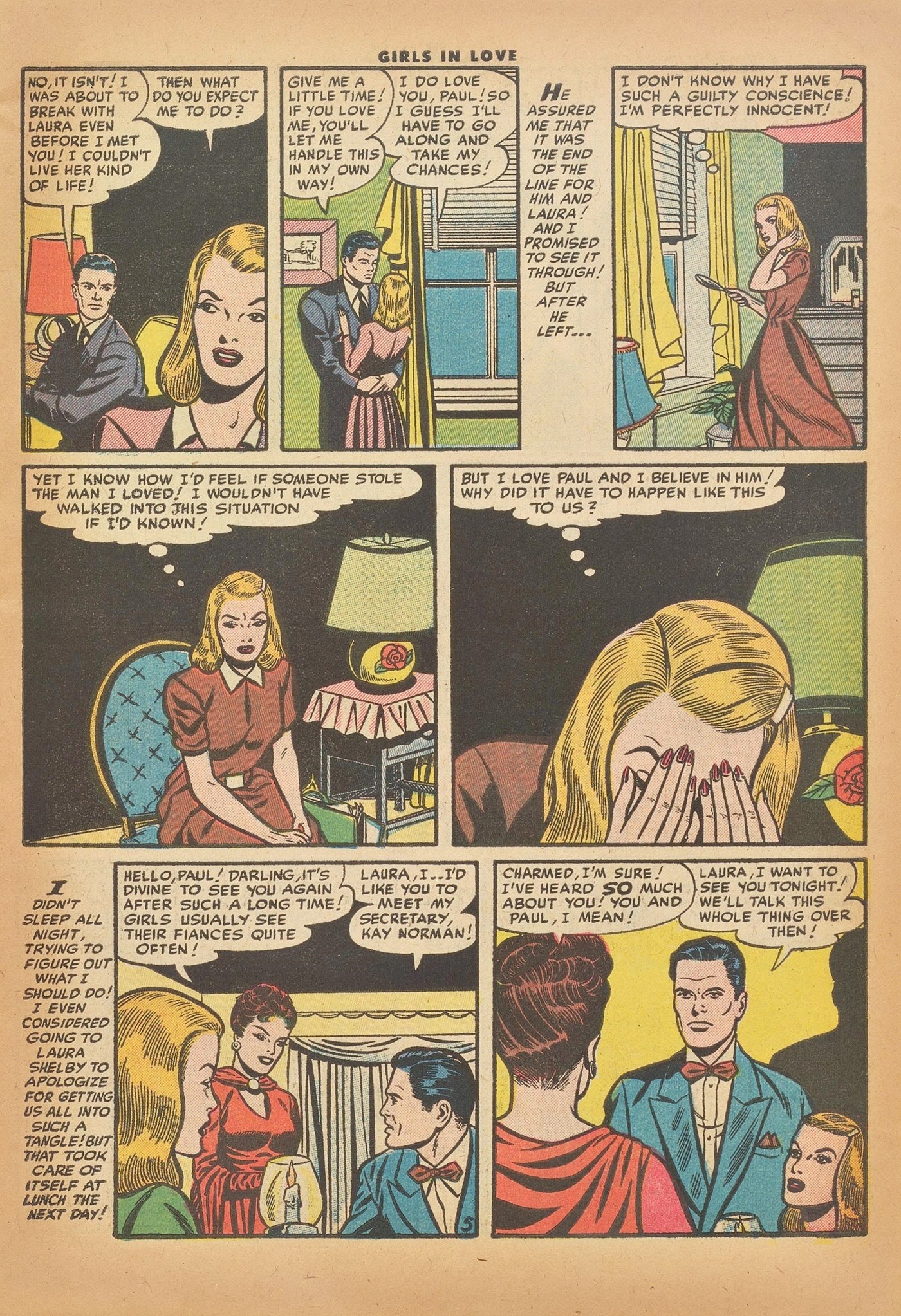 Read online Girls in Love (1955) comic -  Issue #49 - 7