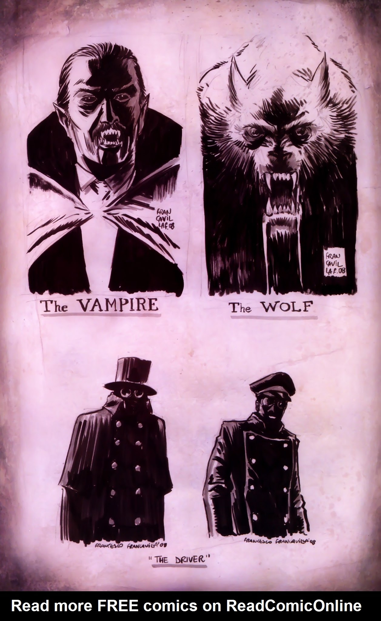 Read online Frank Frazetta's Dracula Meets the Wolfman comic -  Issue # Full - 25