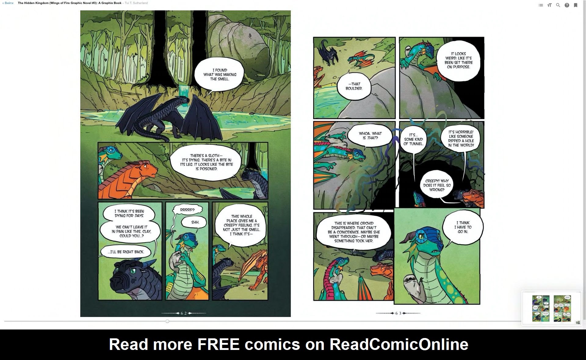 Read online Wings of Fire comic -  Issue # TPB 3 - 36