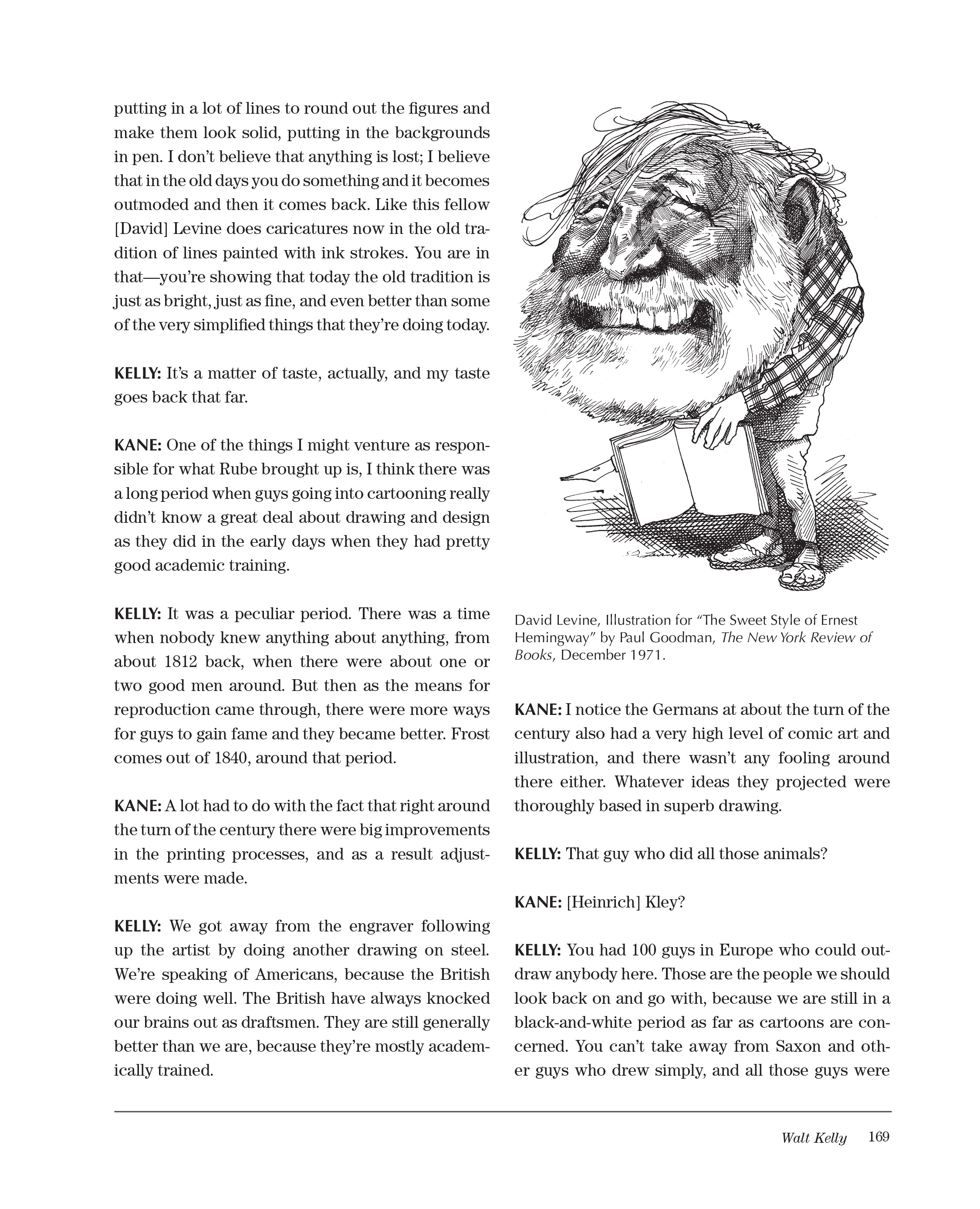 Read online Sparring With Gil Kane: Colloquies On Comic Art and Aesthetics comic -  Issue # TPB (Part 2) - 69