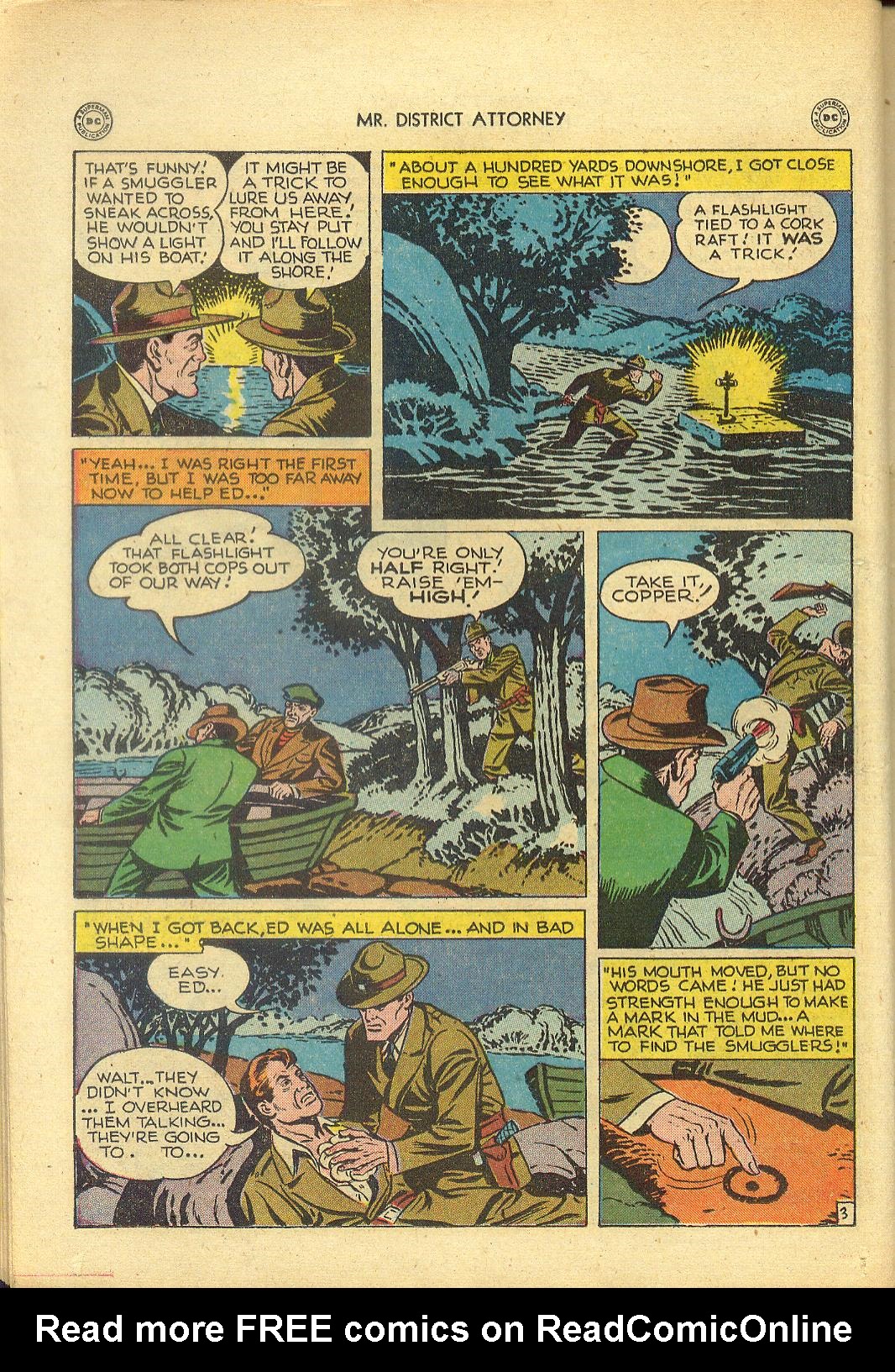 Read online Mr. District Attorney comic -  Issue #4 - 20