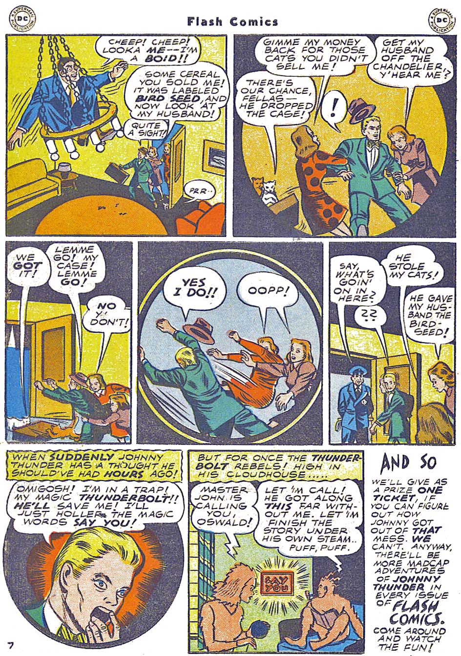 Read online Flash Comics comic -  Issue #72 - 36
