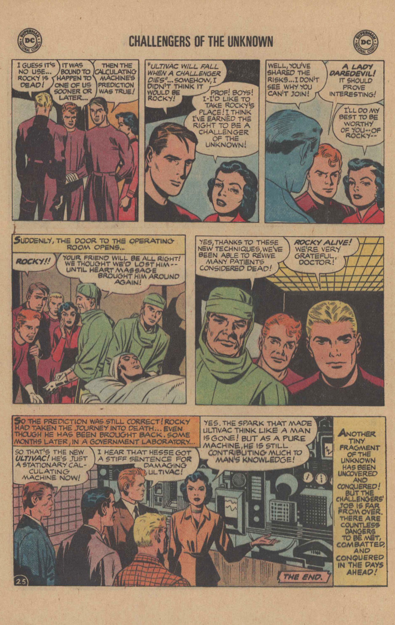 Read online Challengers of the Unknown (1958) comic -  Issue #75 - 32