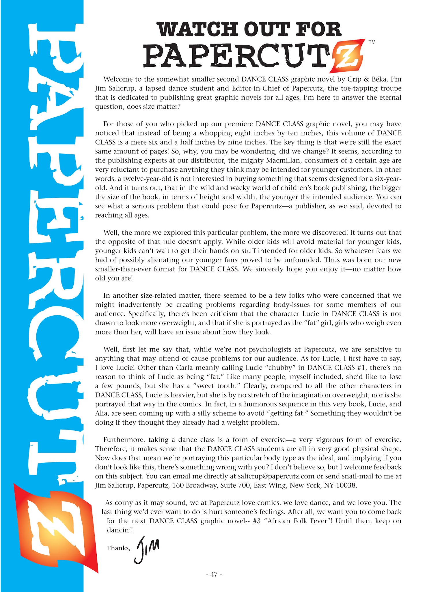 Read online Dance Class comic -  Issue # TPB 2 - 49