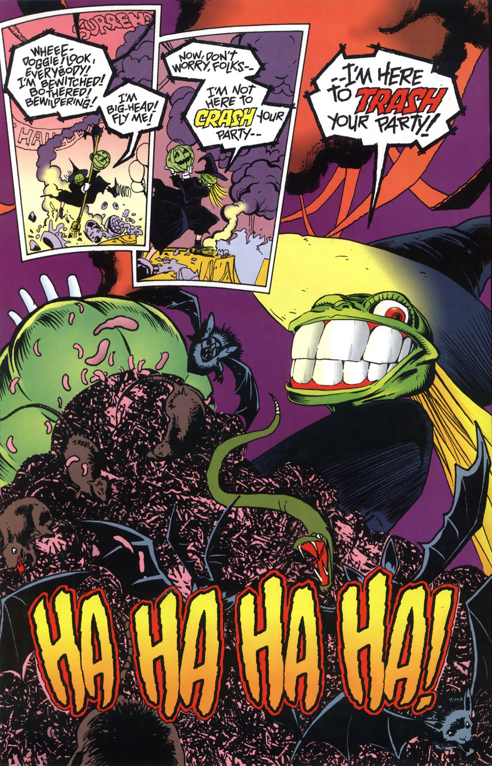 Read online The Mask: The Hunt for Green October comic -  Issue #3 - 13