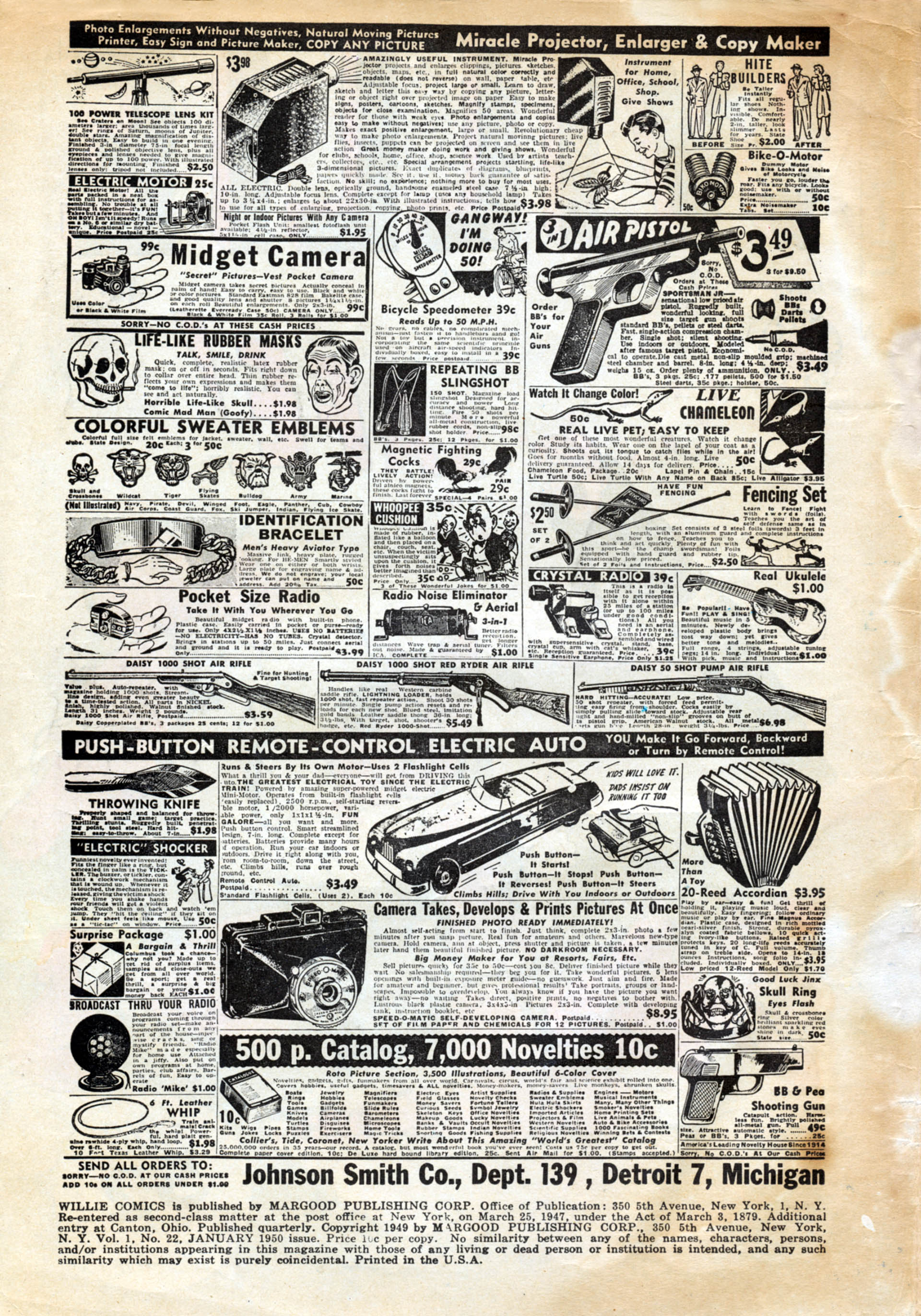 Read online Willie Comics (1950) comic -  Issue #22 - 2