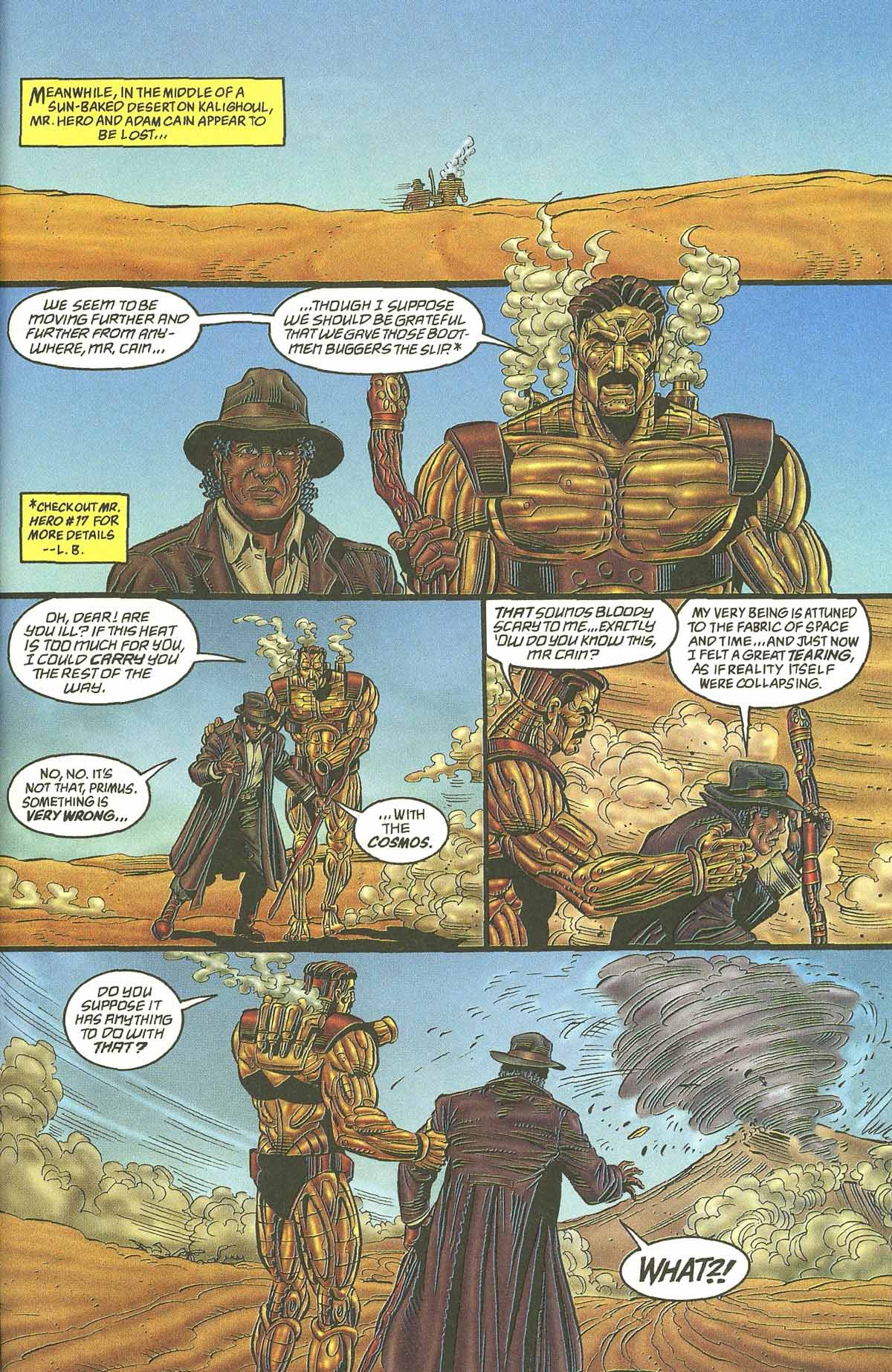 Read online Neil Gaiman's Mr. Hero - The Newmatic Man (1995) comic -  Issue #17 - 31