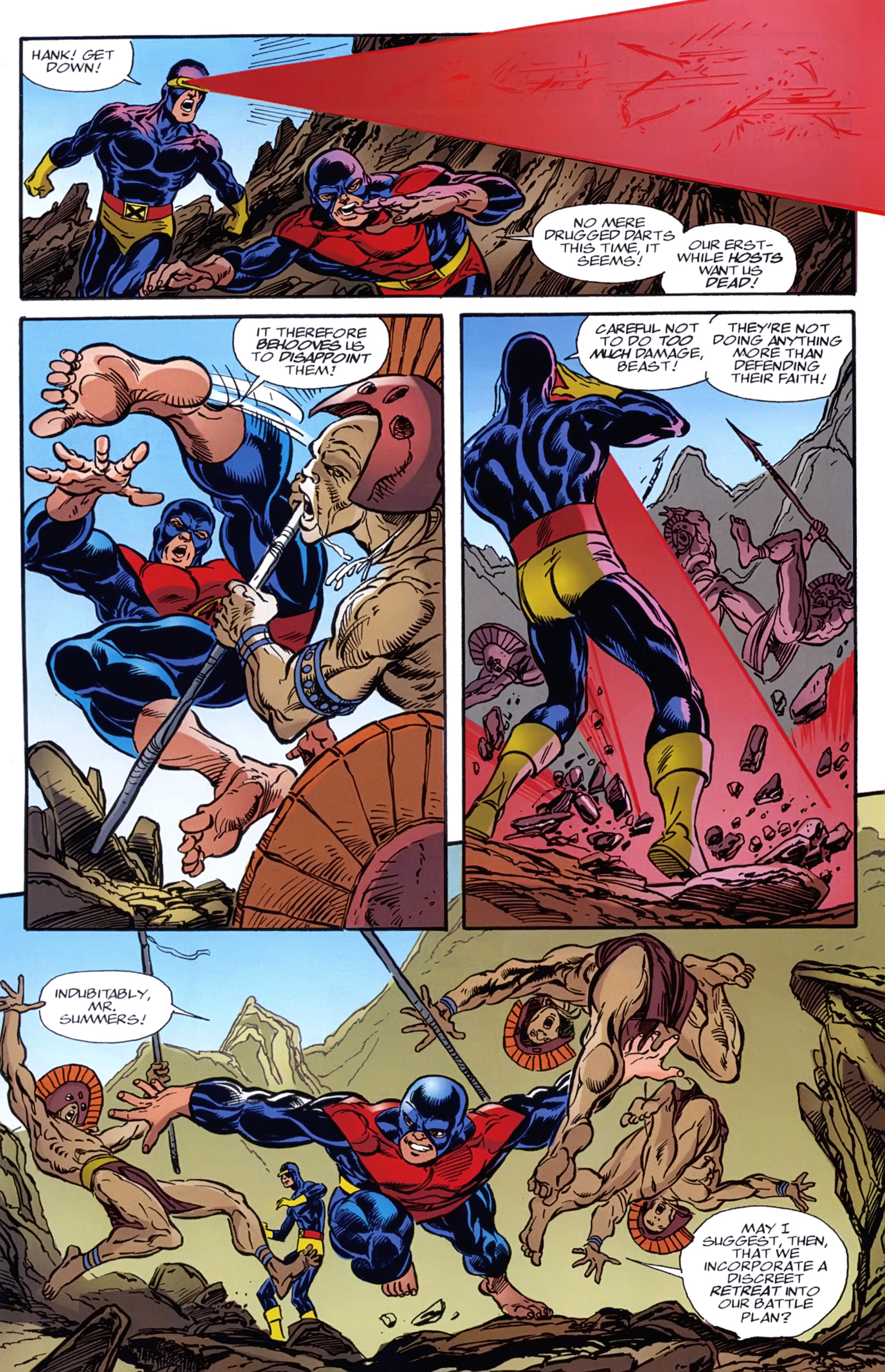 Read online X-Men: Hidden Years comic -  Issue #2 - 16