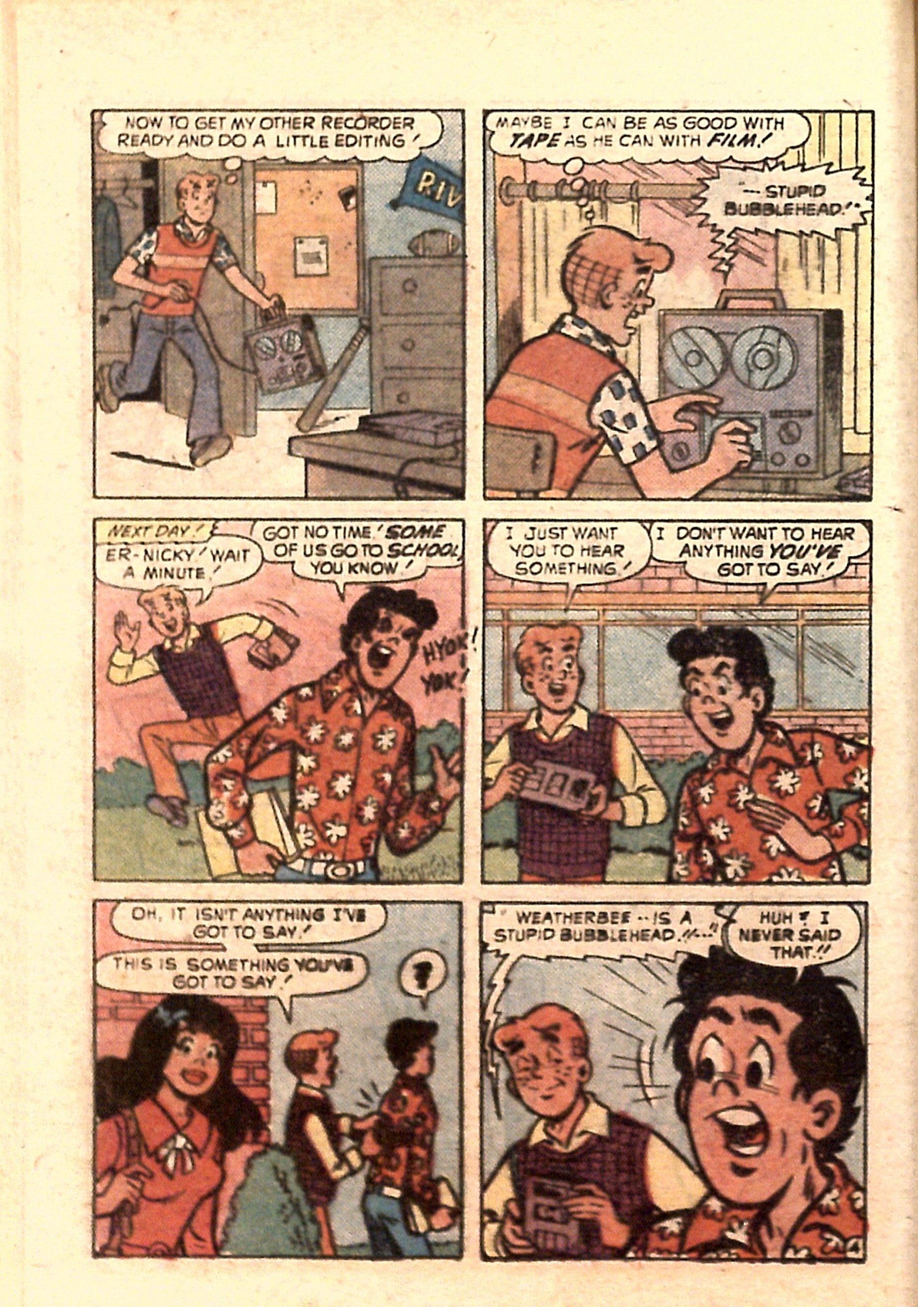 Read online Archie...Archie Andrews, Where Are You? Digest Magazine comic -  Issue #18 - 32
