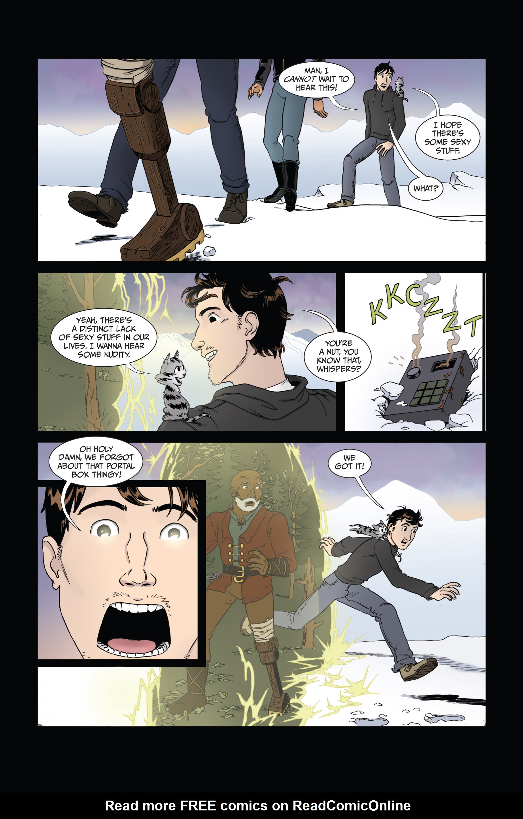 Read online Ehmm Theory: Everything & Small Doses comic -  Issue #4 - 23
