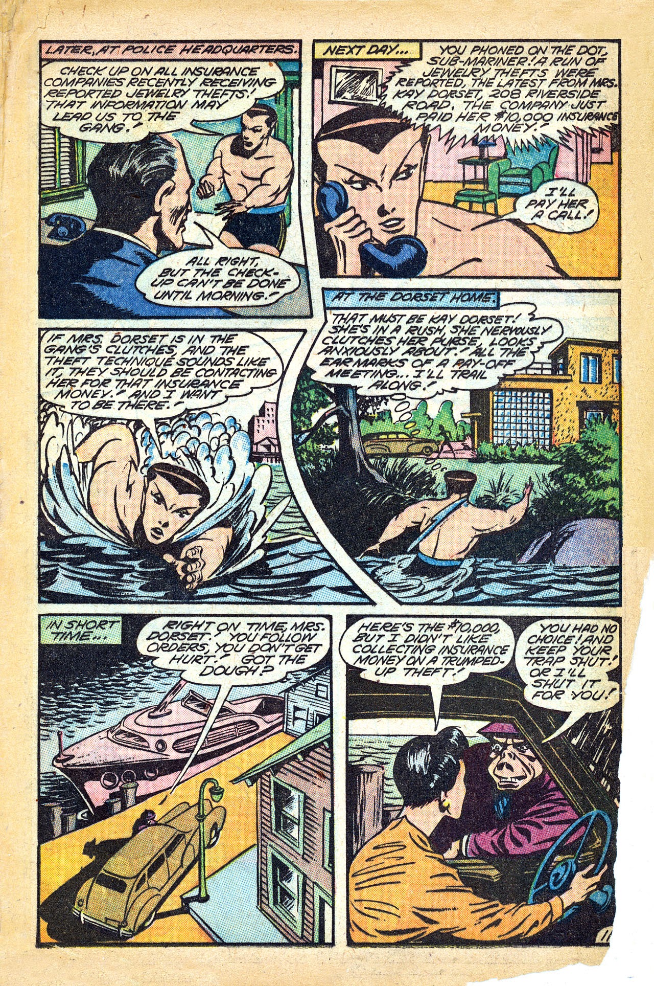 Read online Marvel Mystery Comics comic -  Issue #83 - 25