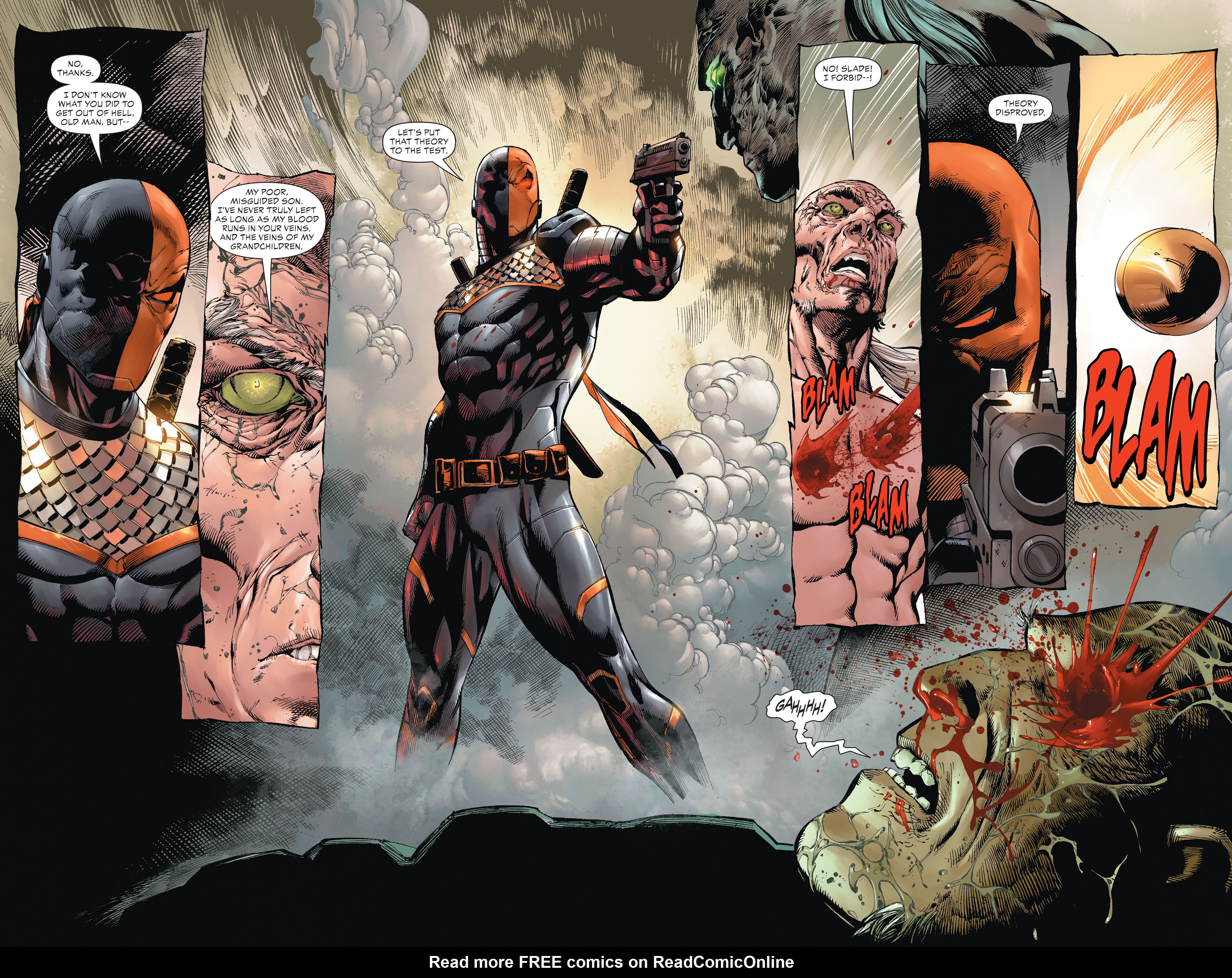 Read online Deathstroke: Gods of War comic -  Issue # TPB - 53