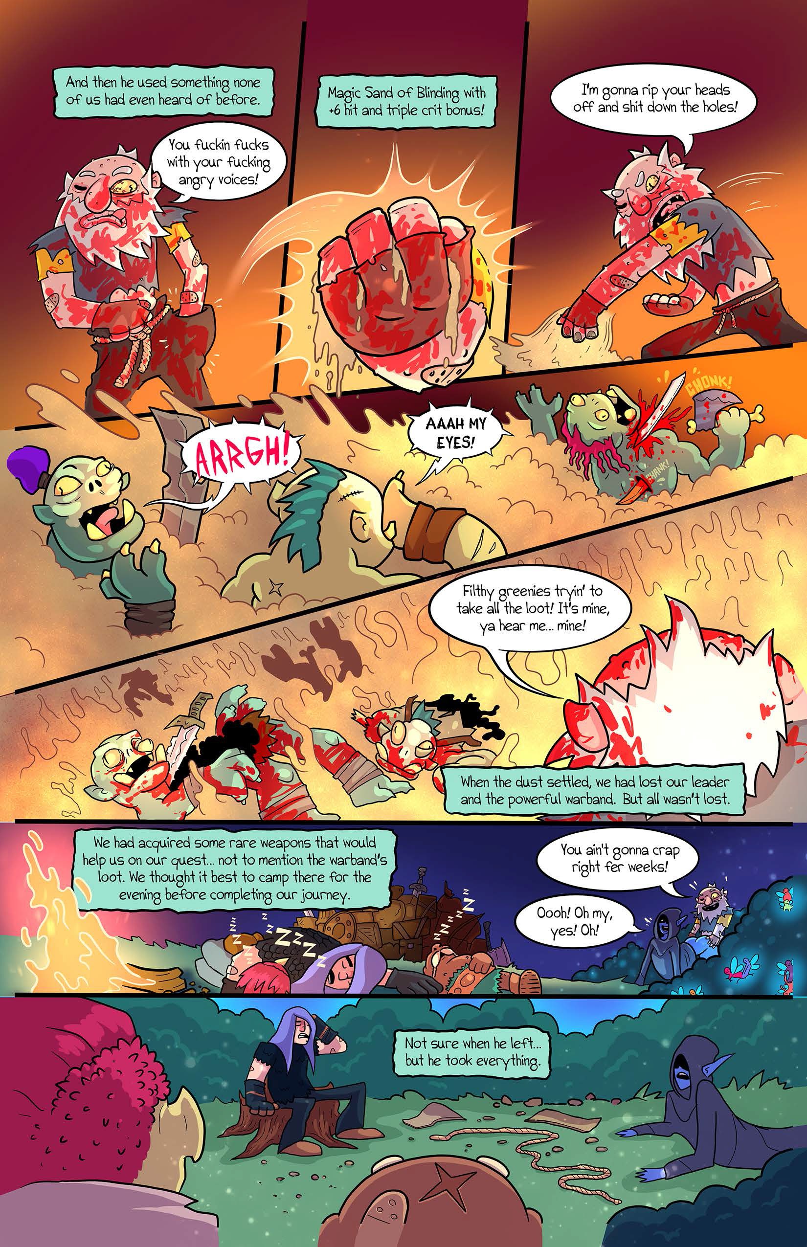 Read online MurderHobo! - Broken, Beaten,   Buggered comic -  Issue # Full - 13
