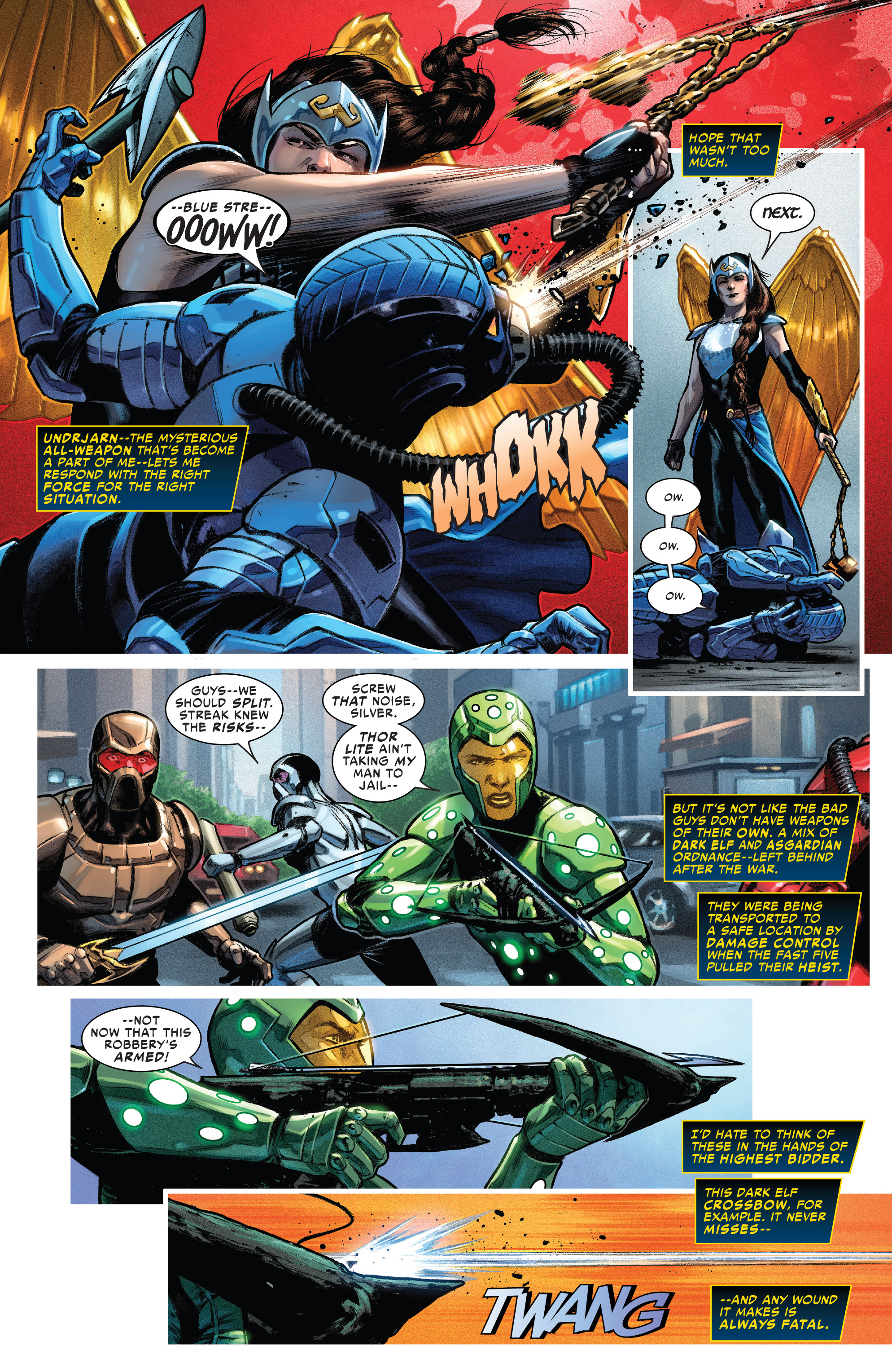 Read online Valkyrie: Jane Foster comic -  Issue #1 - 5