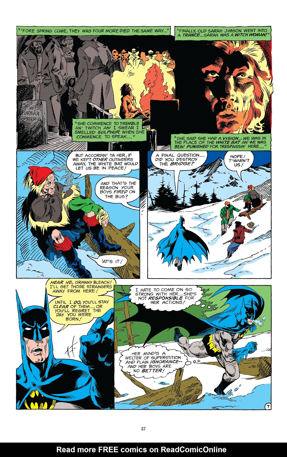 Read online Legends of the Dark Knight: Michael Golden comic -  Issue # TPB (Part 1) - 86