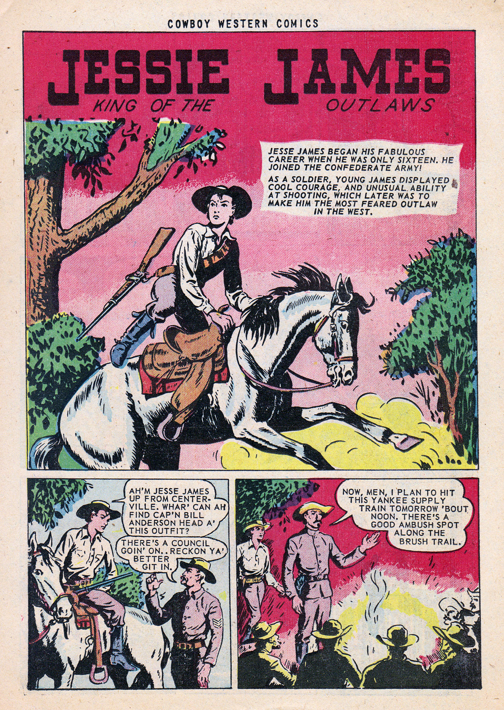 Read online Cowboy Western Comics (1948) comic -  Issue #38 - 14