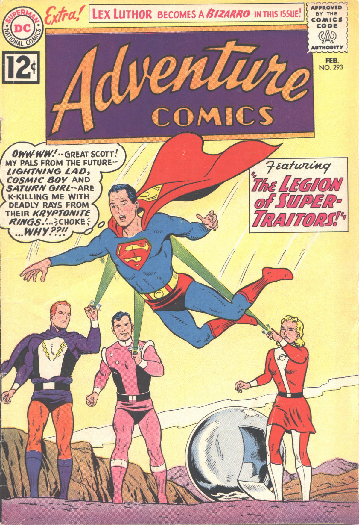 Read online Adventure Comics (1938) comic -  Issue #293 - 1