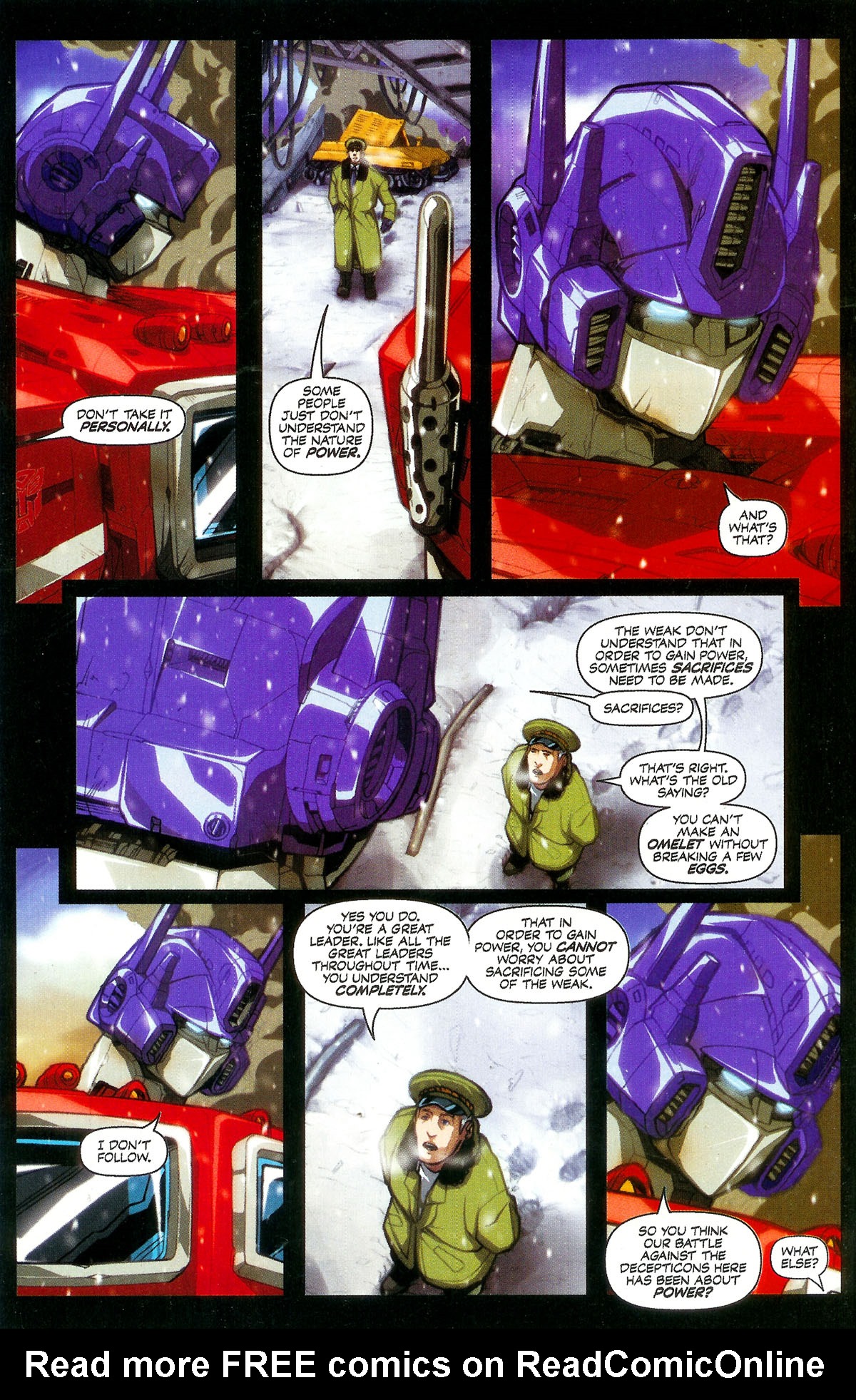 Read online Transformers: Generation 1 (2002) comic -  Issue #3 - 7