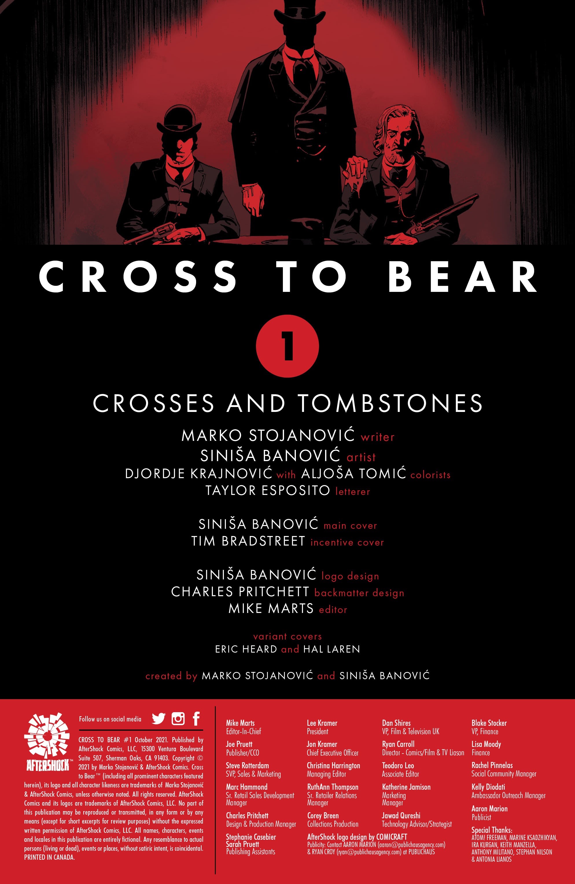 Read online Cross to Bear comic -  Issue #1 - 2